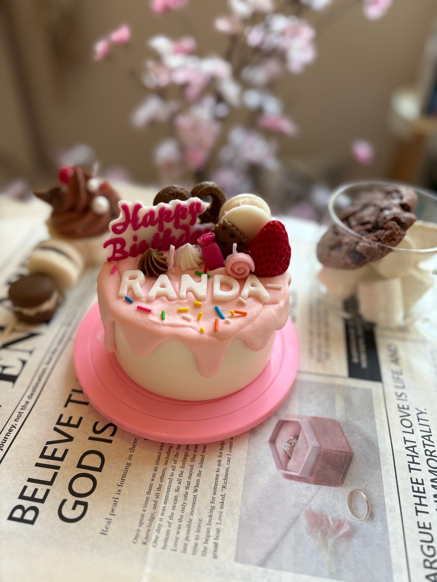 Candy birthday cake ๐ฌ