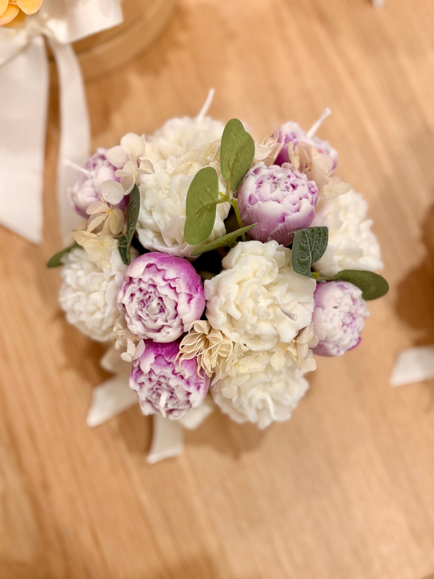 candle bouquet 🌸