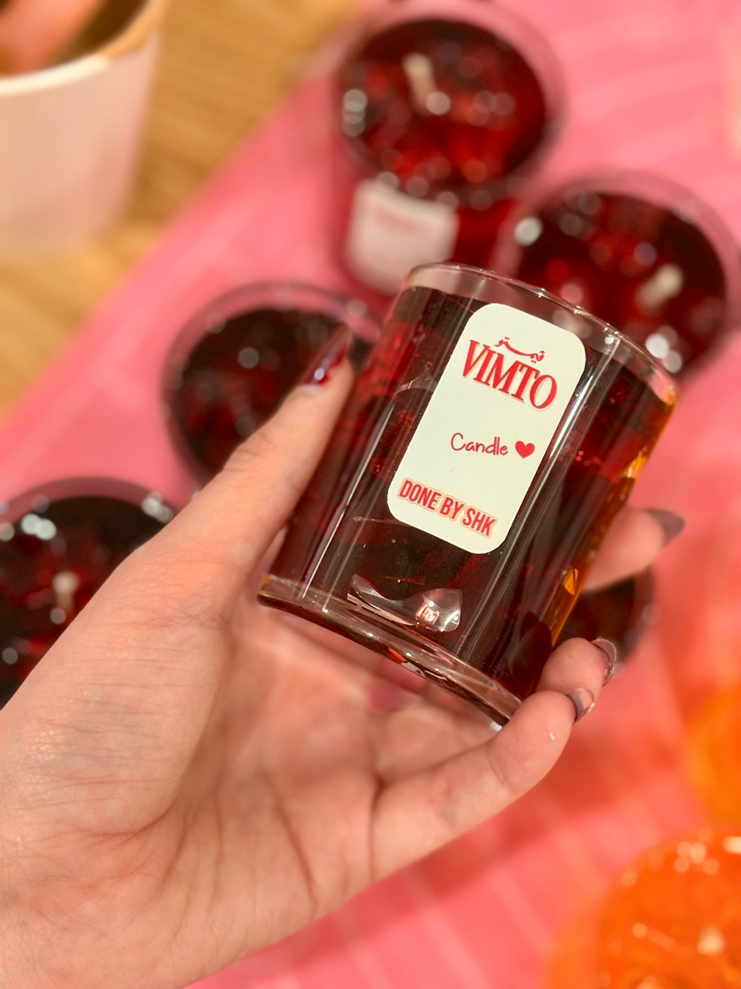 Vimto & Tang candles