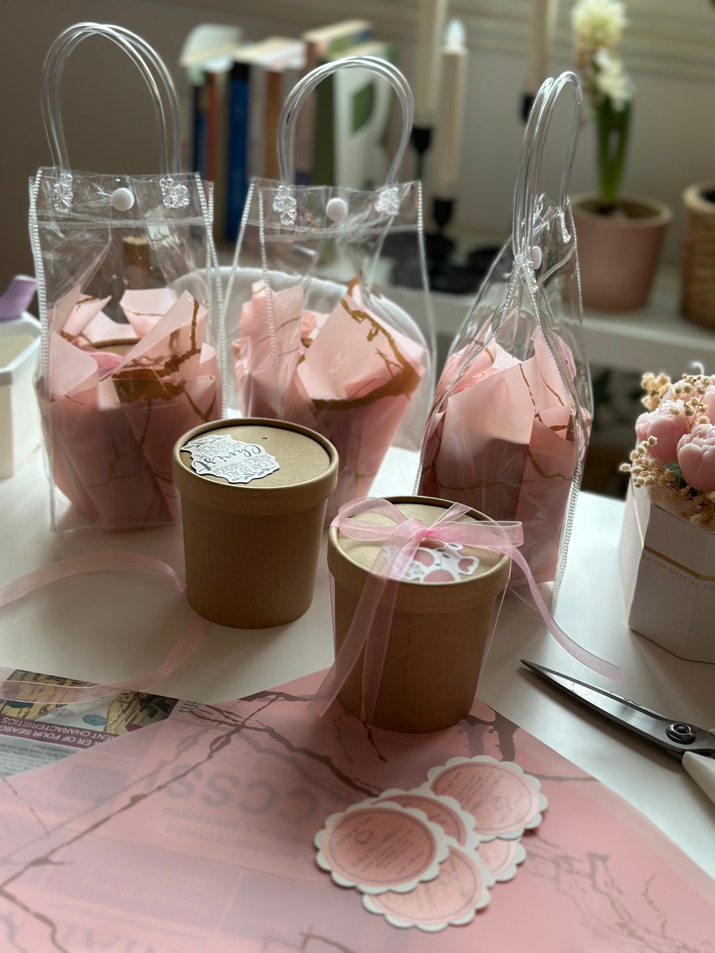 Walnet candles