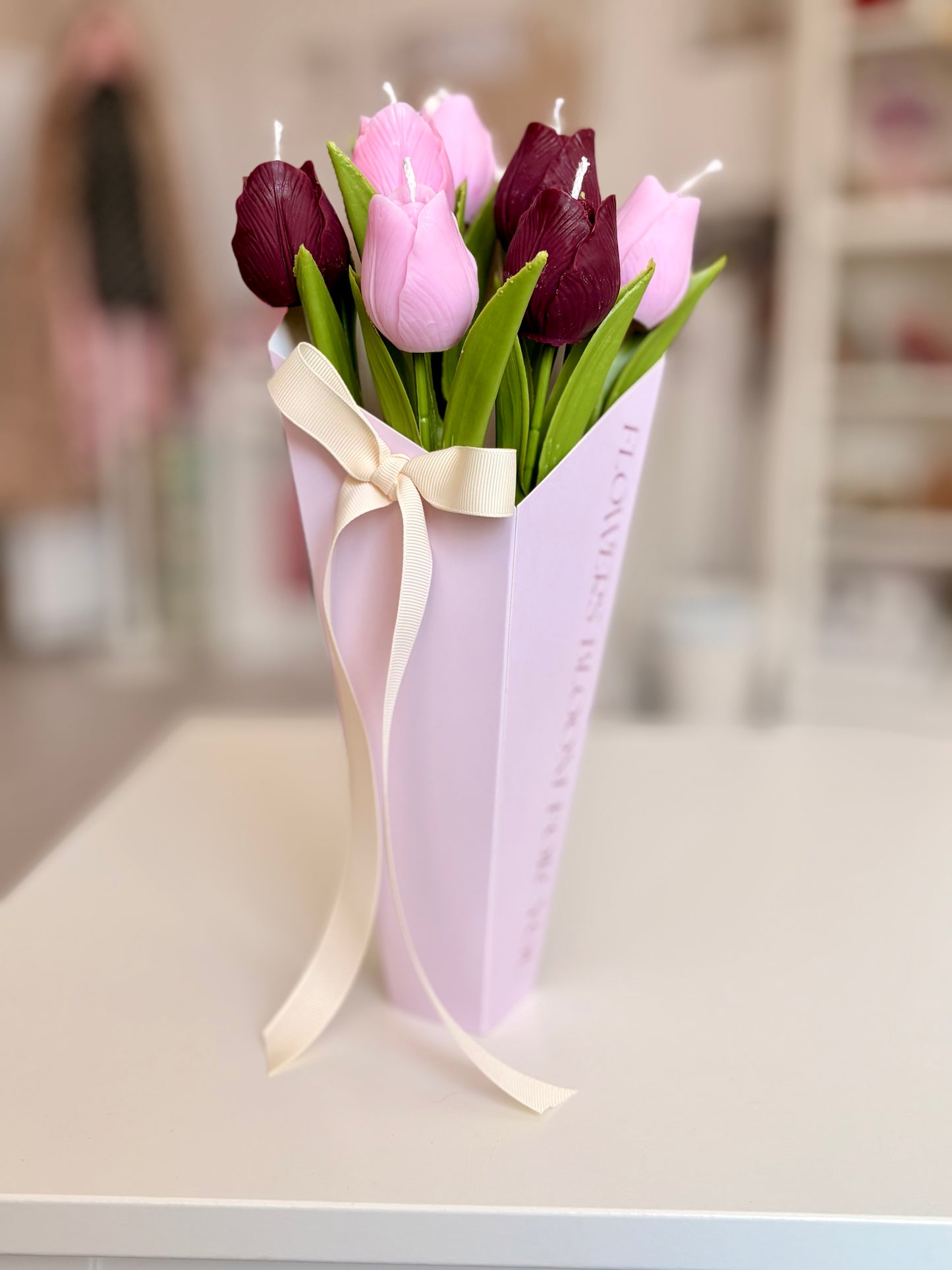 Candle hand bouquet 💐