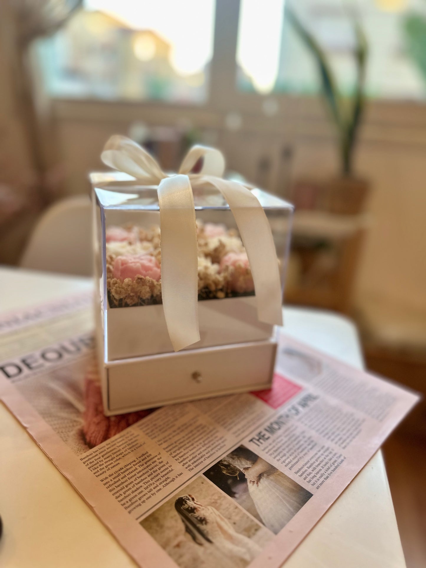Bouquet gift box