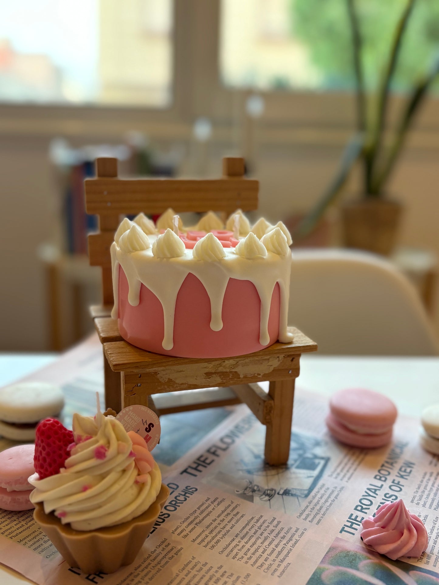 Whipped Candle cake