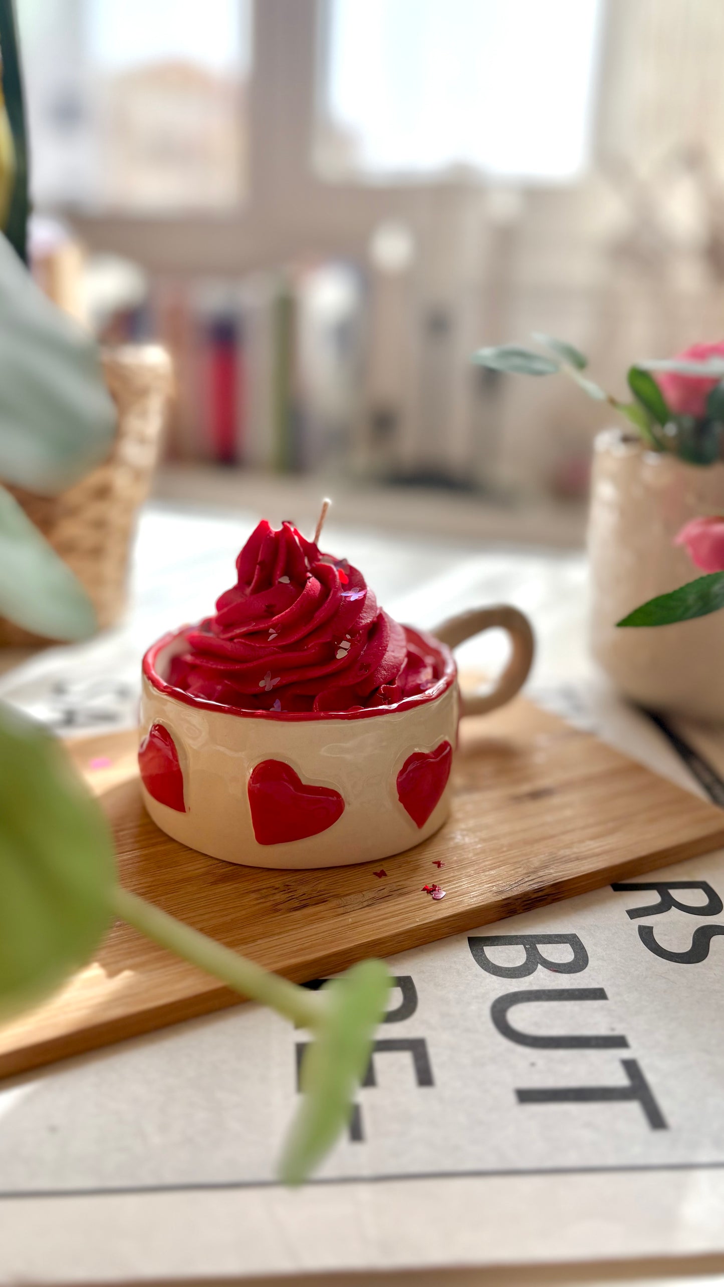 شمعة رد فلفت الحب ♥️