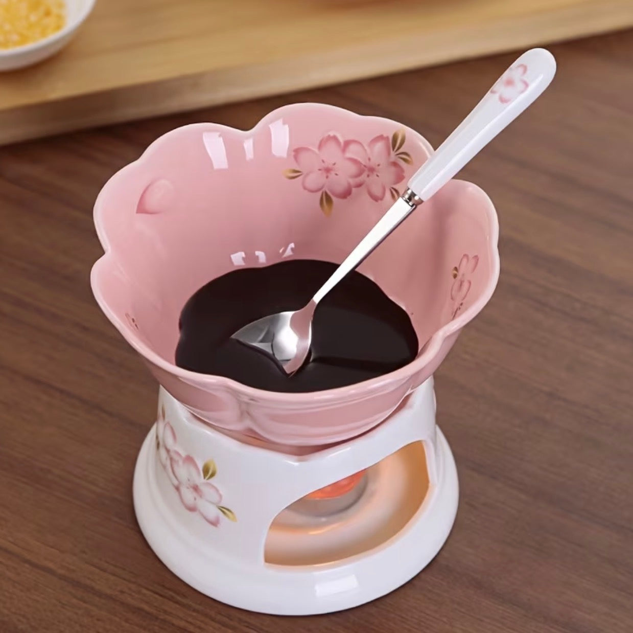 Floral candle melter