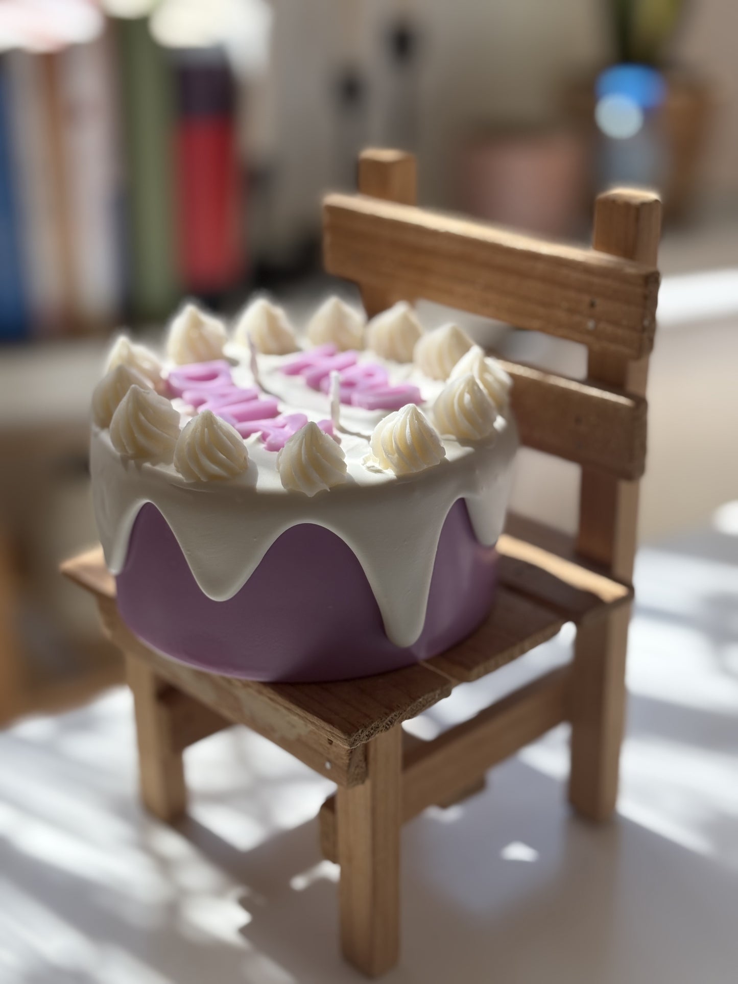 Whipped Candle cake