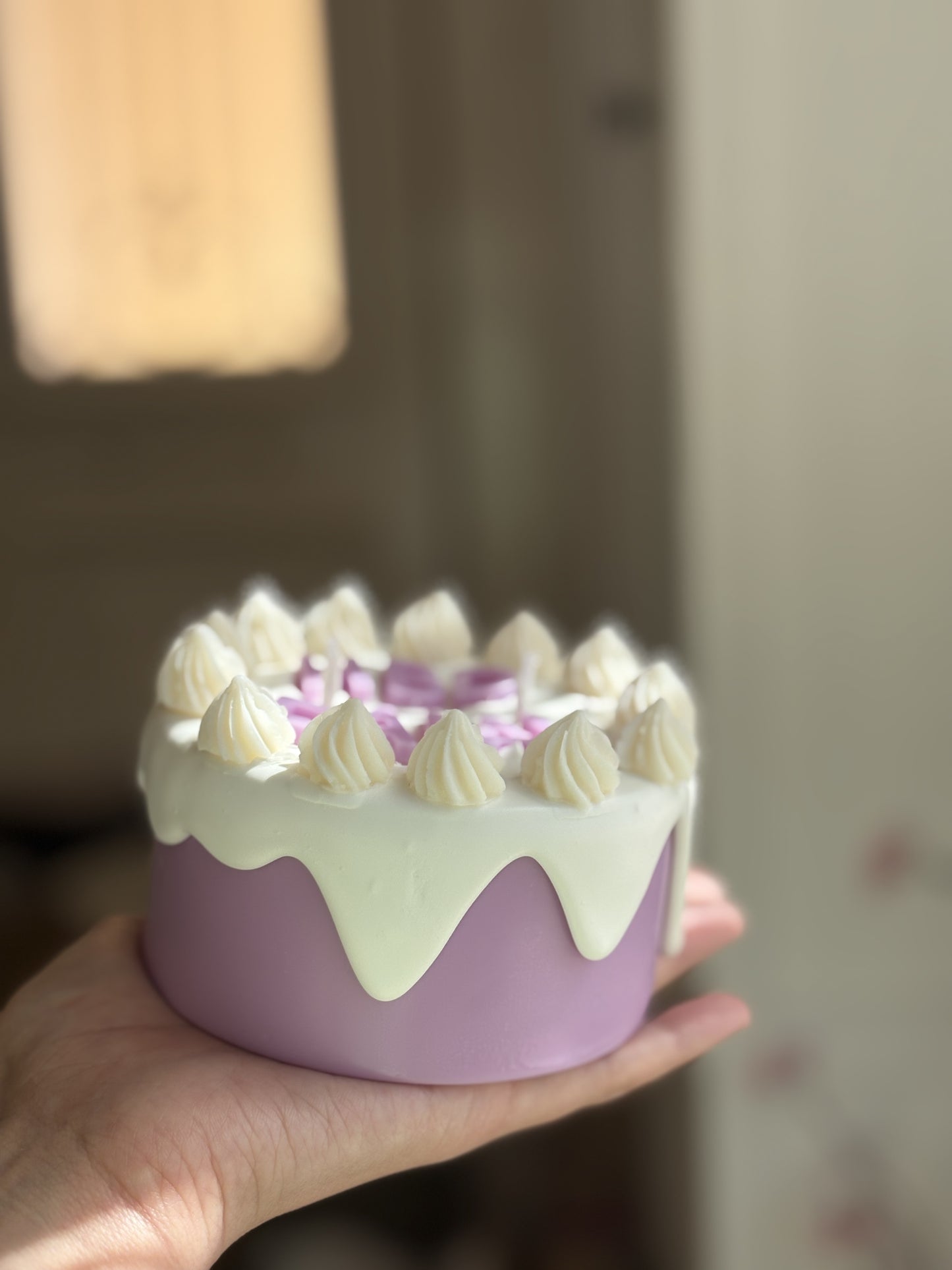 Whipped Candle cake