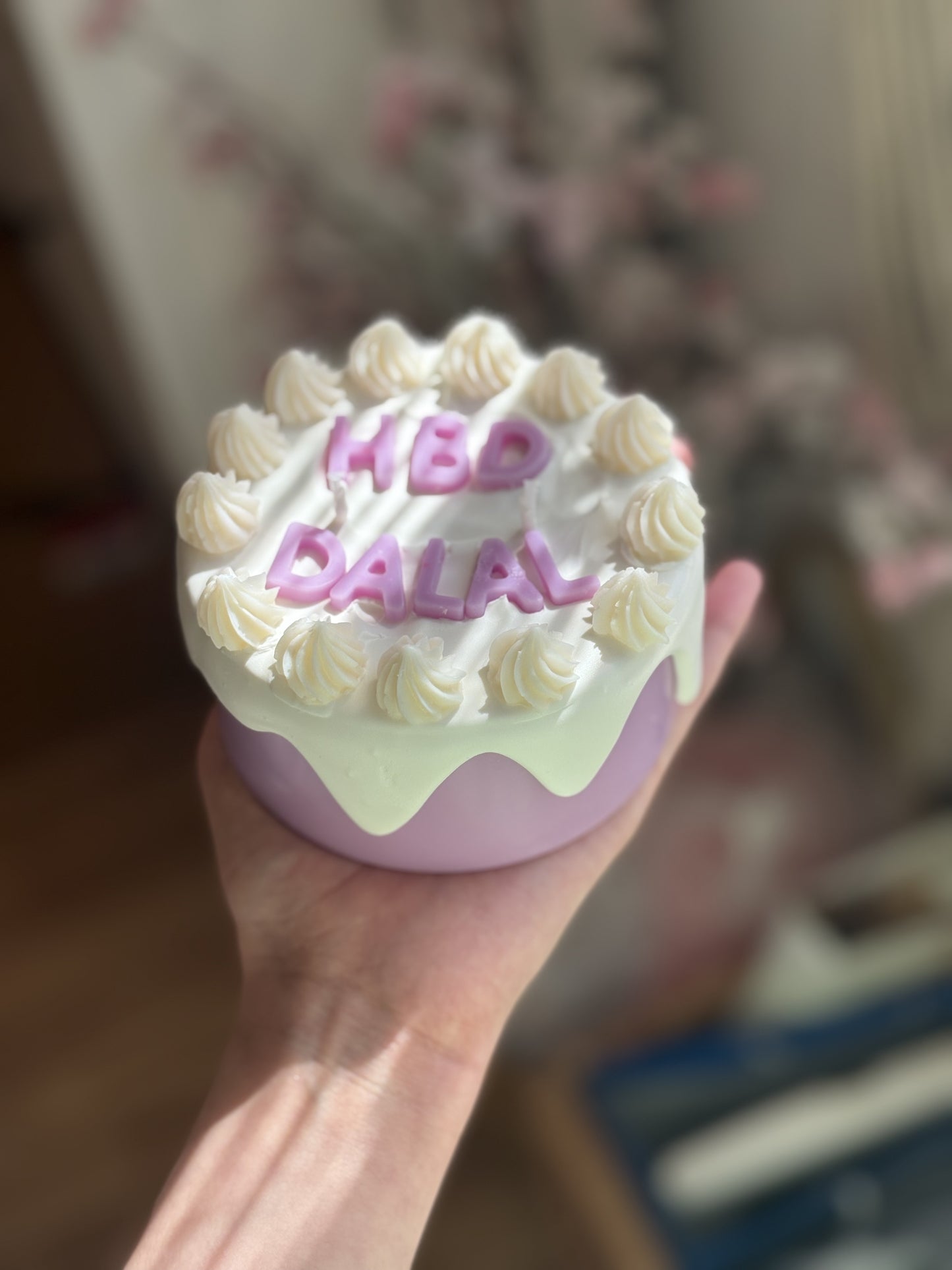 Whipped Candle cake