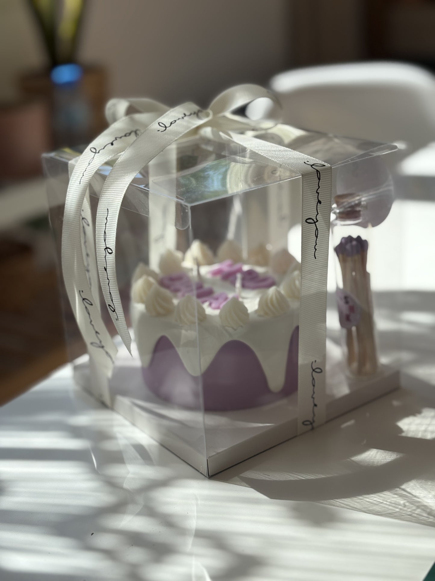 Whipped Candle cake