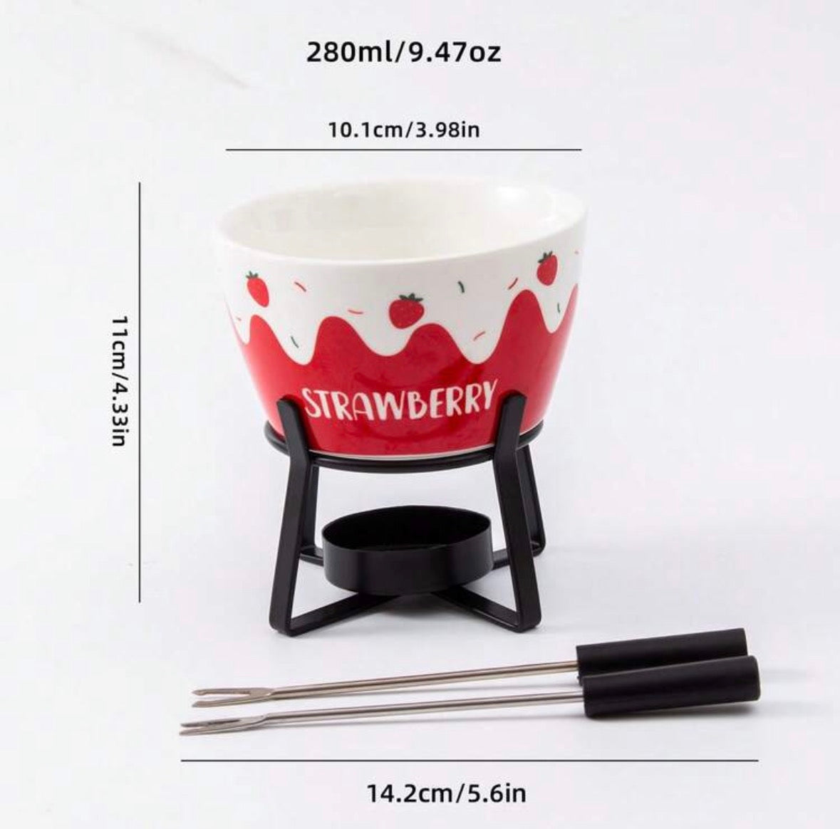 Fondue candle melter