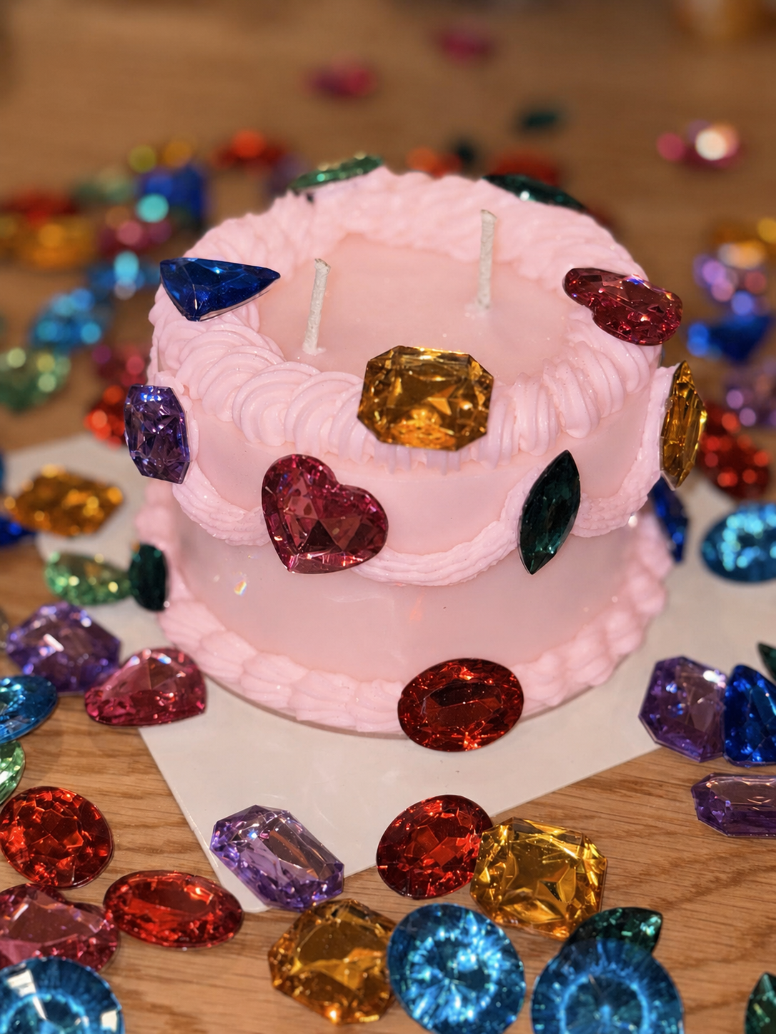 Vintage Gemstone Cake