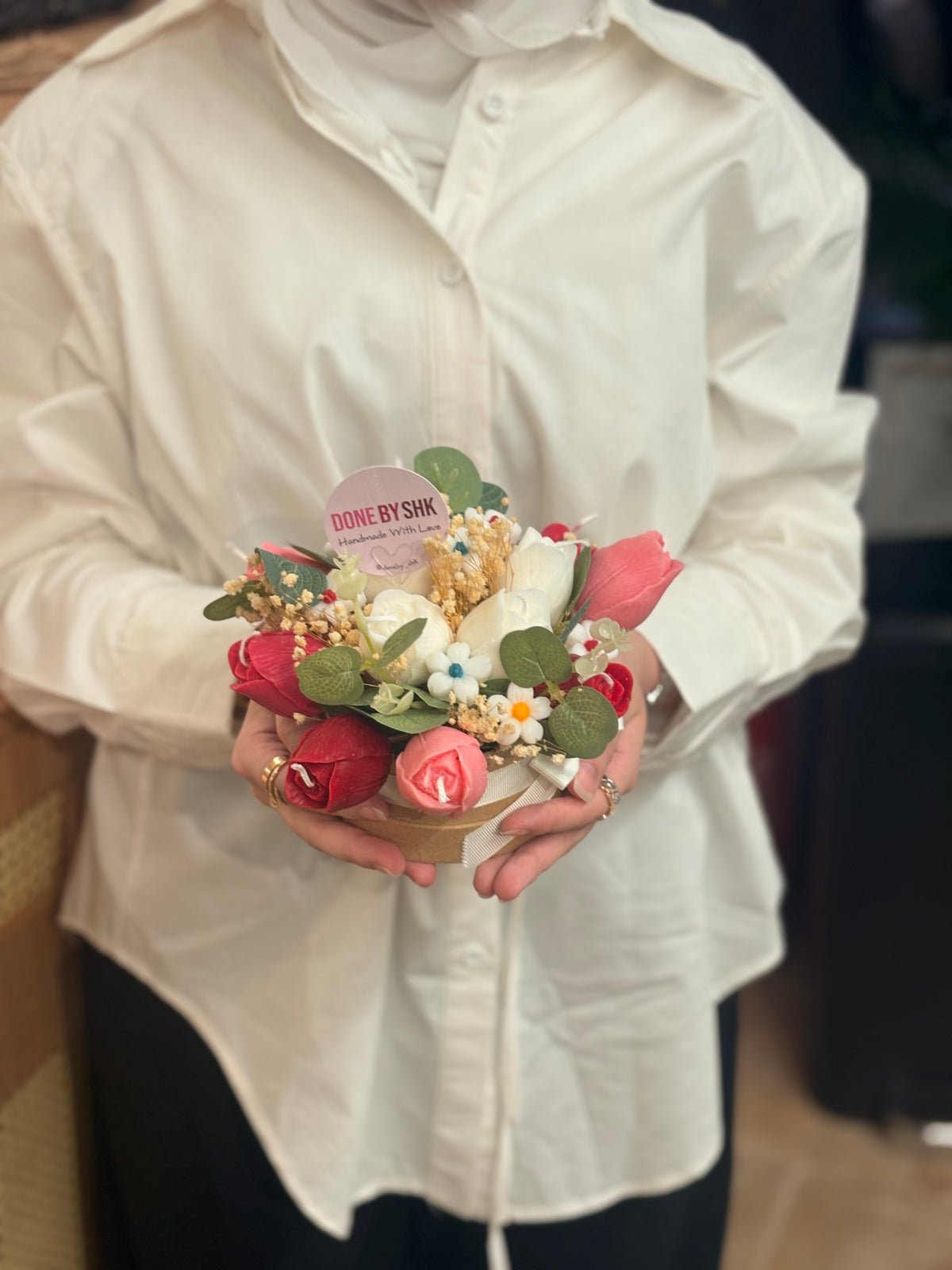 Candle bouquet workshop