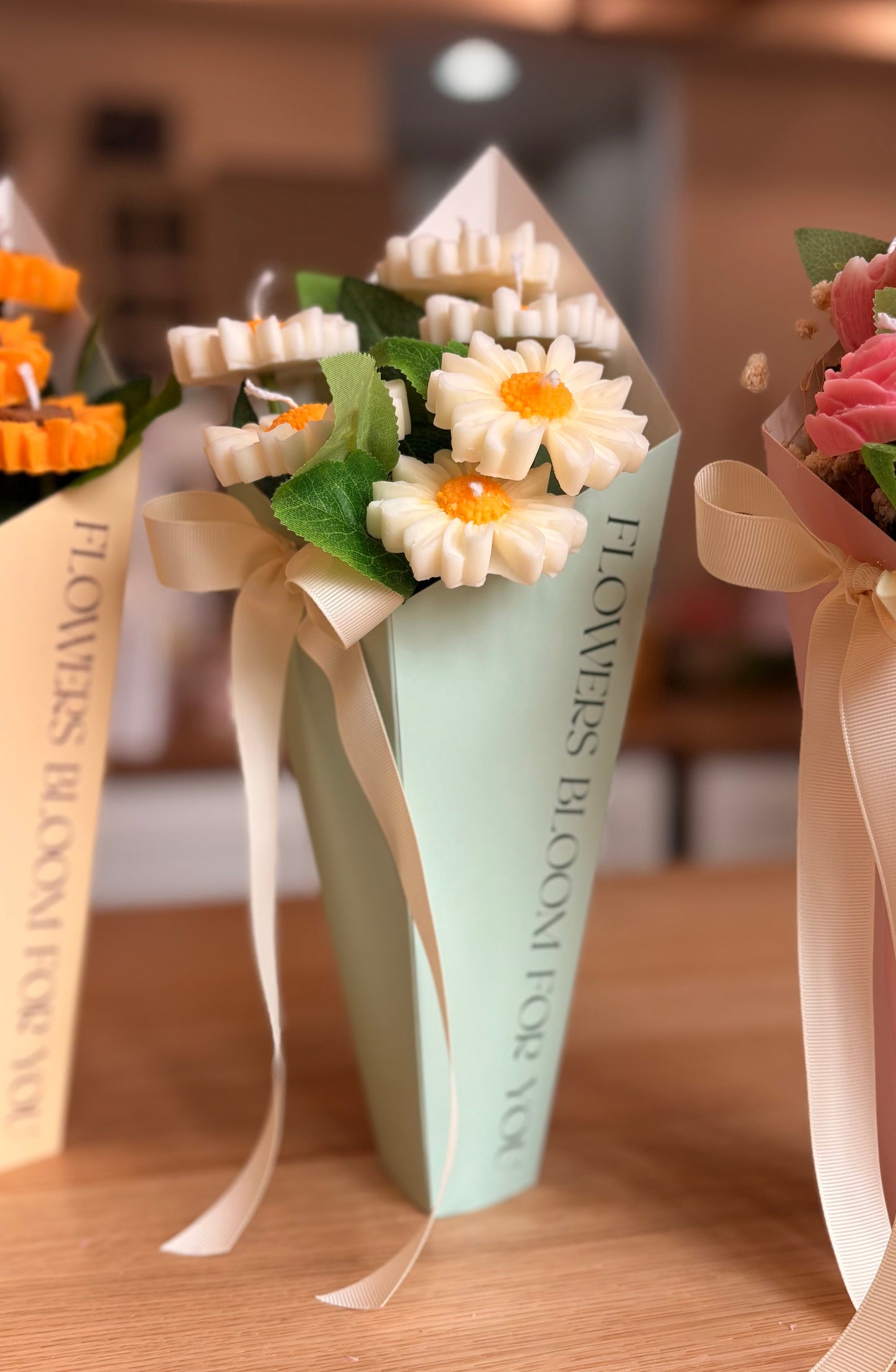 Candle hand bouquet 💐