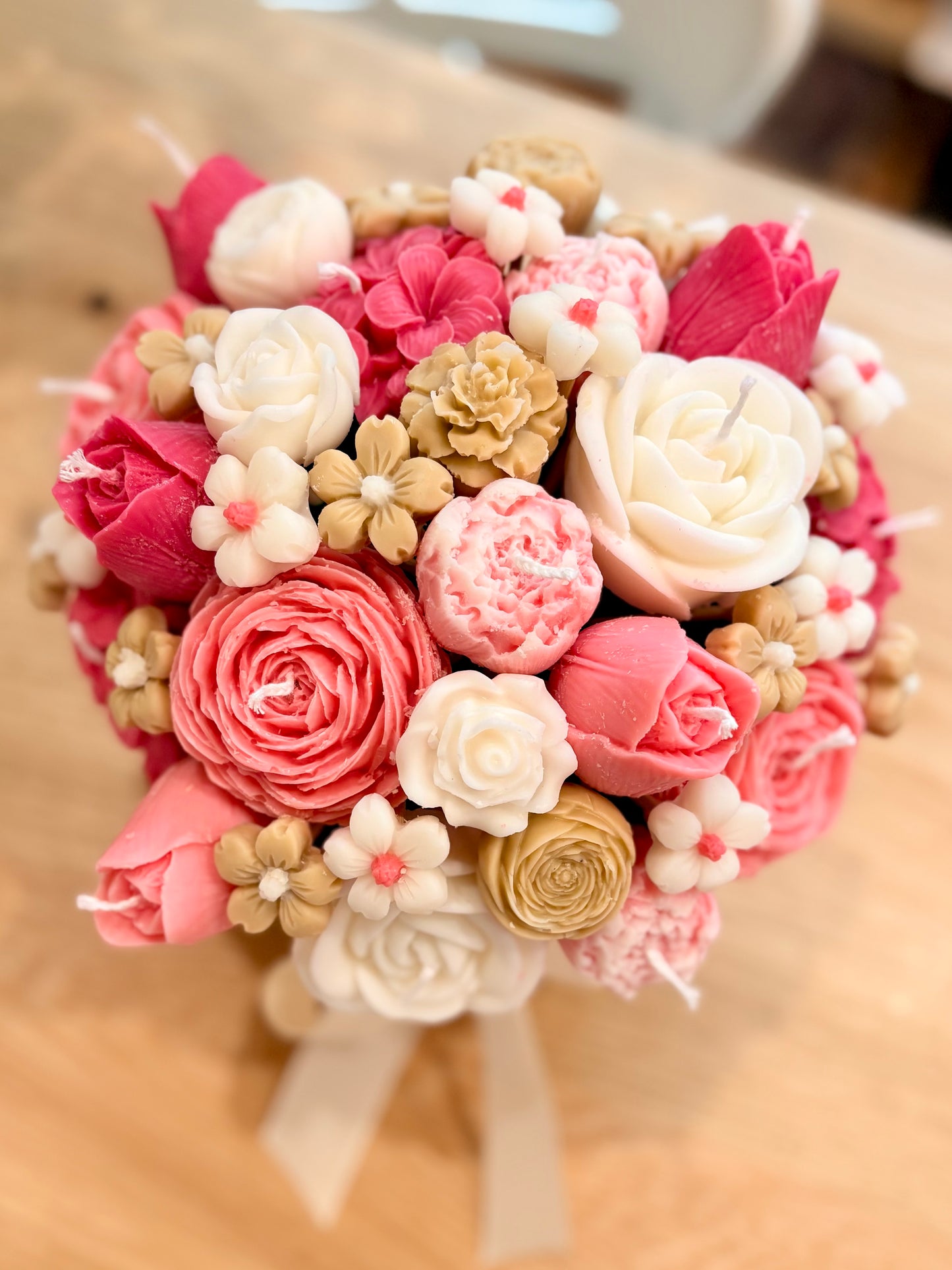 Elegant XL candle bouquet