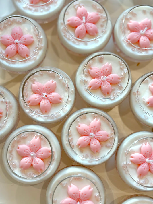Sakura candle giveaways