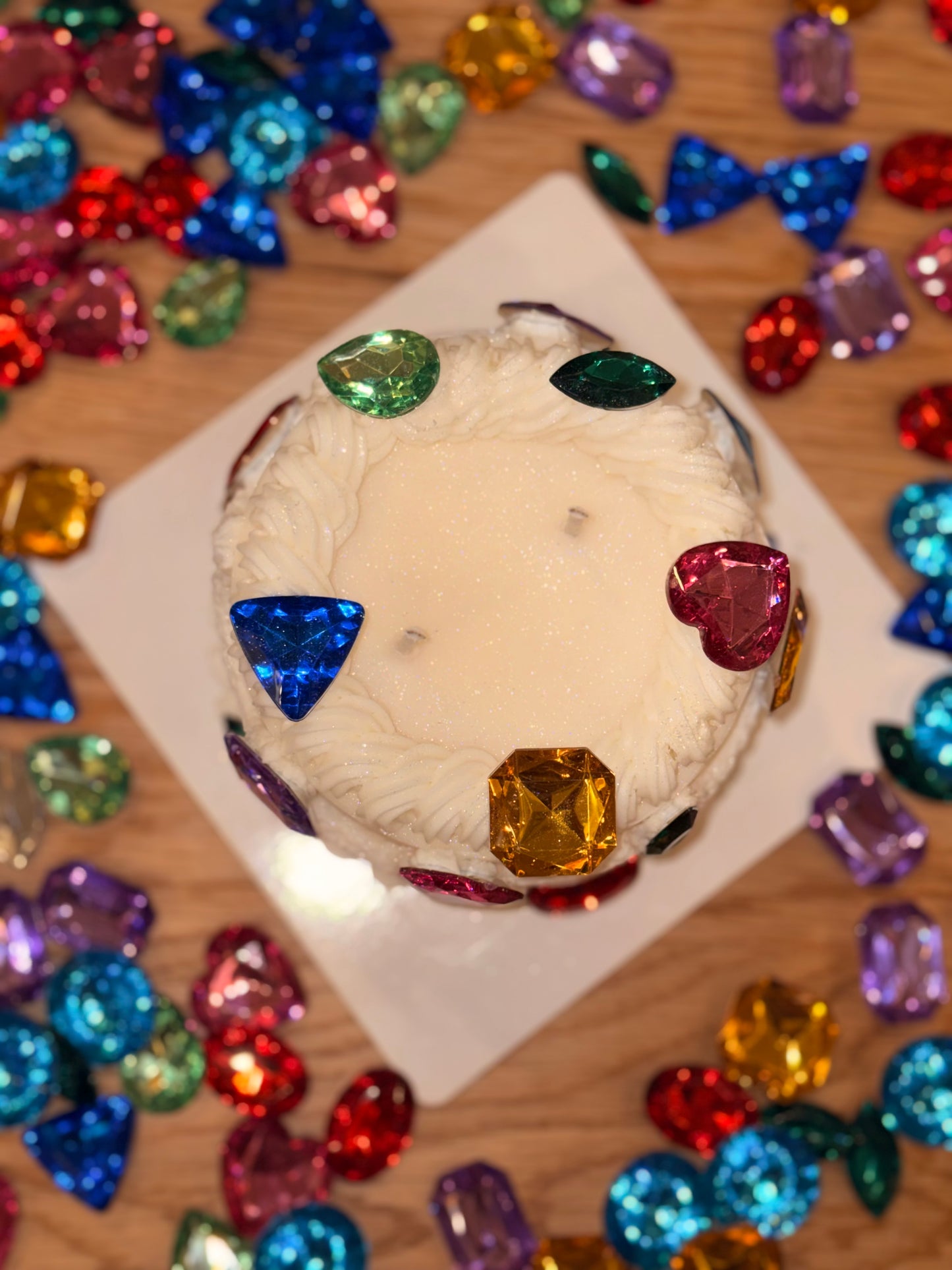 Vintage Gemstone Cake