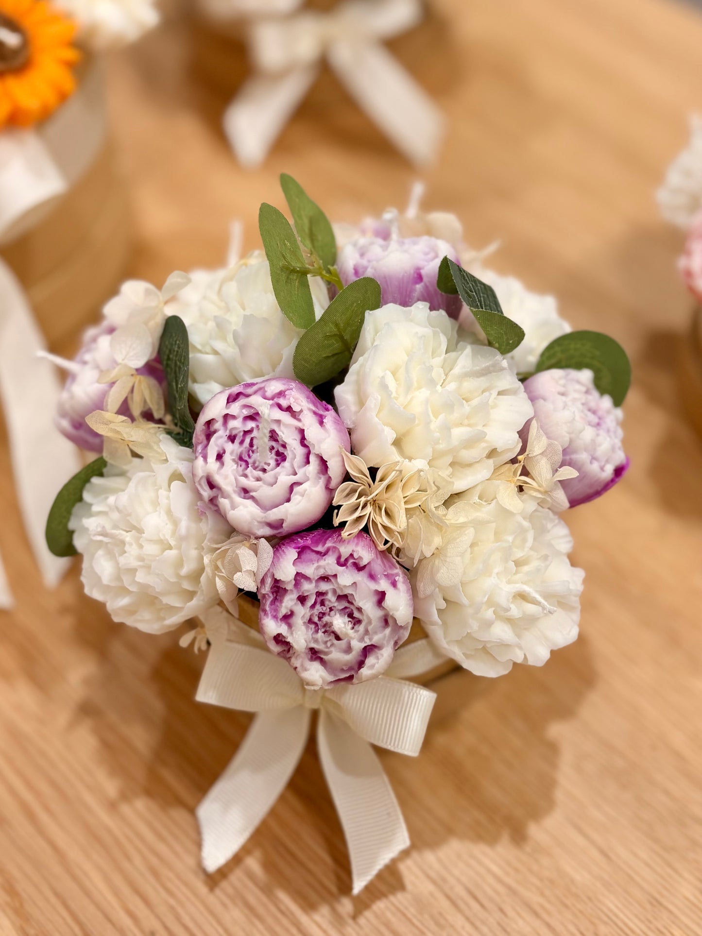 candle bouquet 🌸