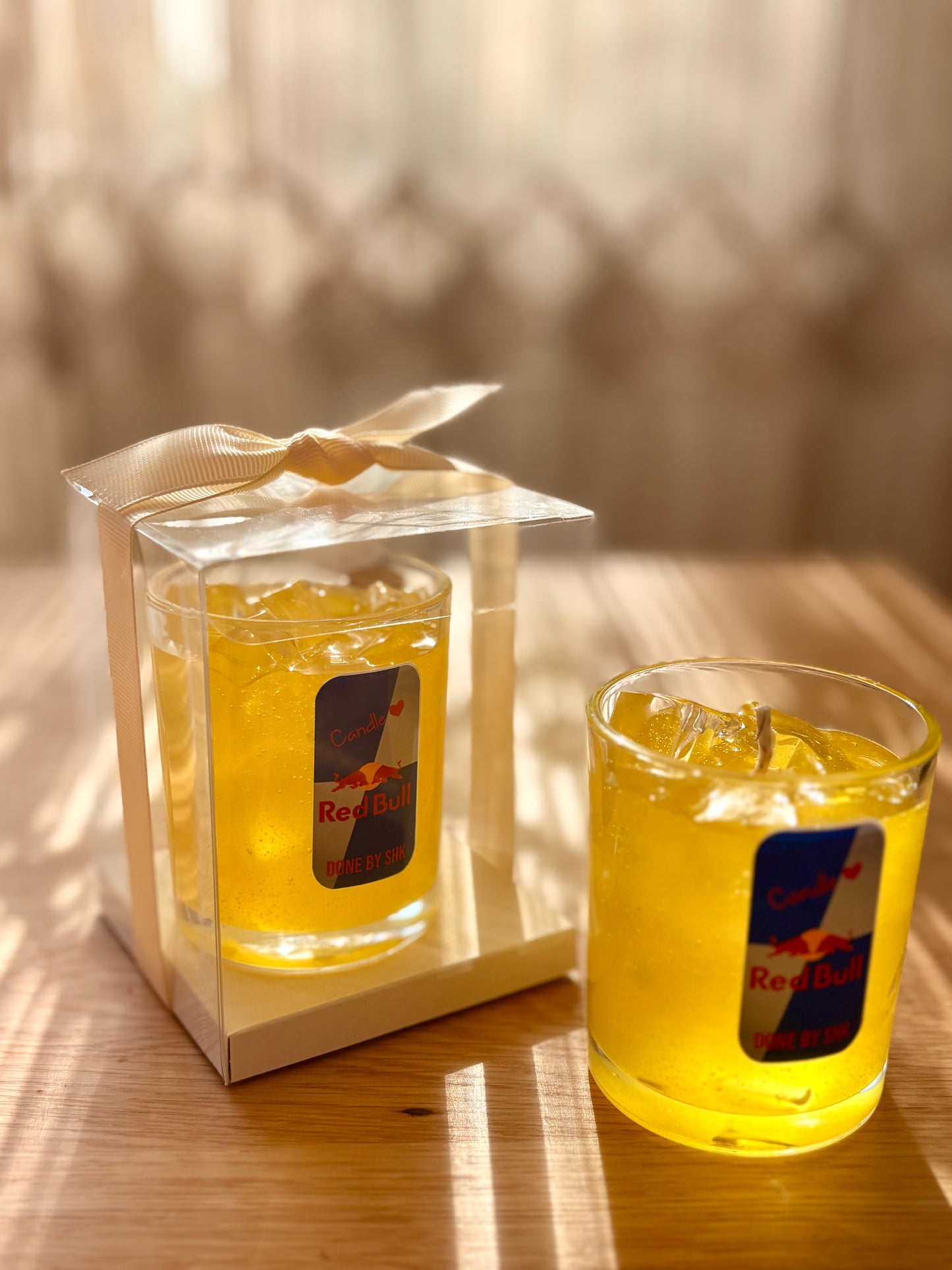 Iced drink candles