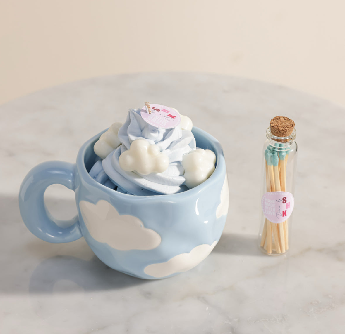 Cloud candle ☁️⛅️🌧️