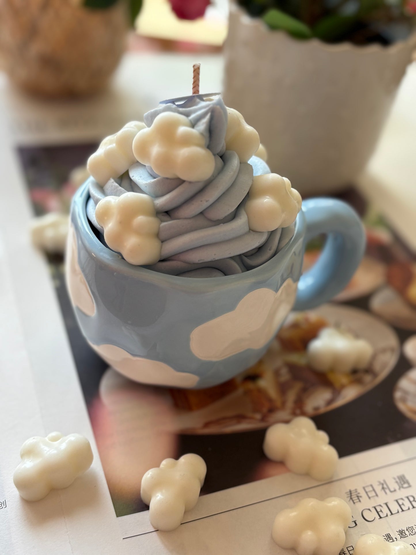 Cloud candle ☁️⛅️🌧️