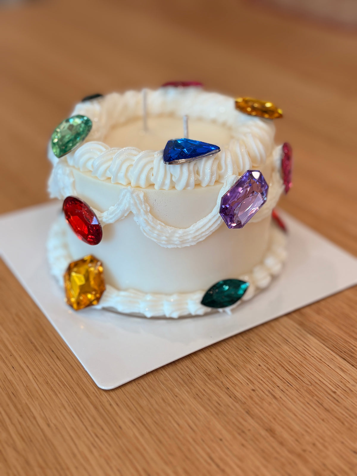 Vintage Gemstone Cake
