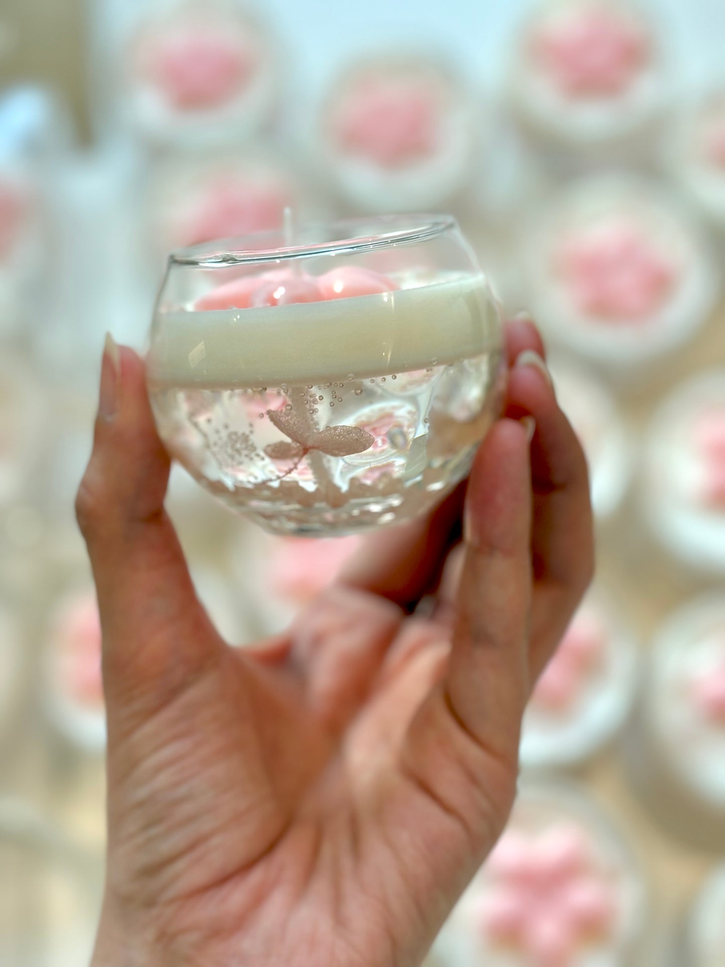 Sakura candle giveaways
