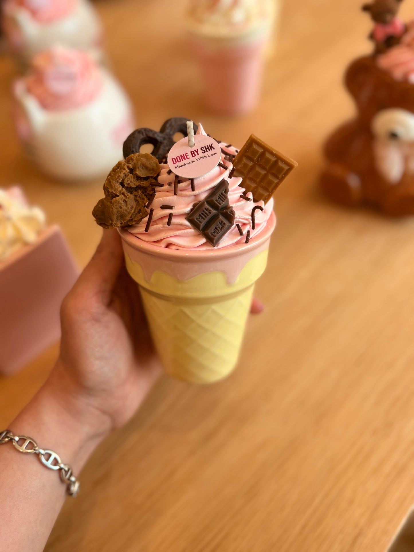 Ice cream candles