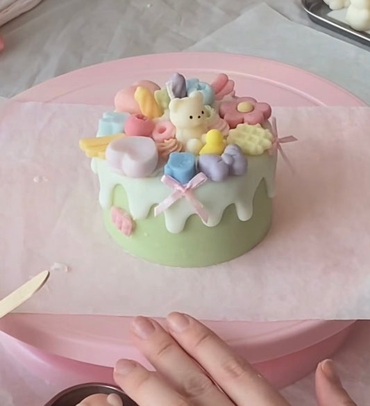 Candle cake decoration workshop