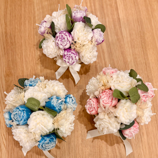 candle bouquet 🌸