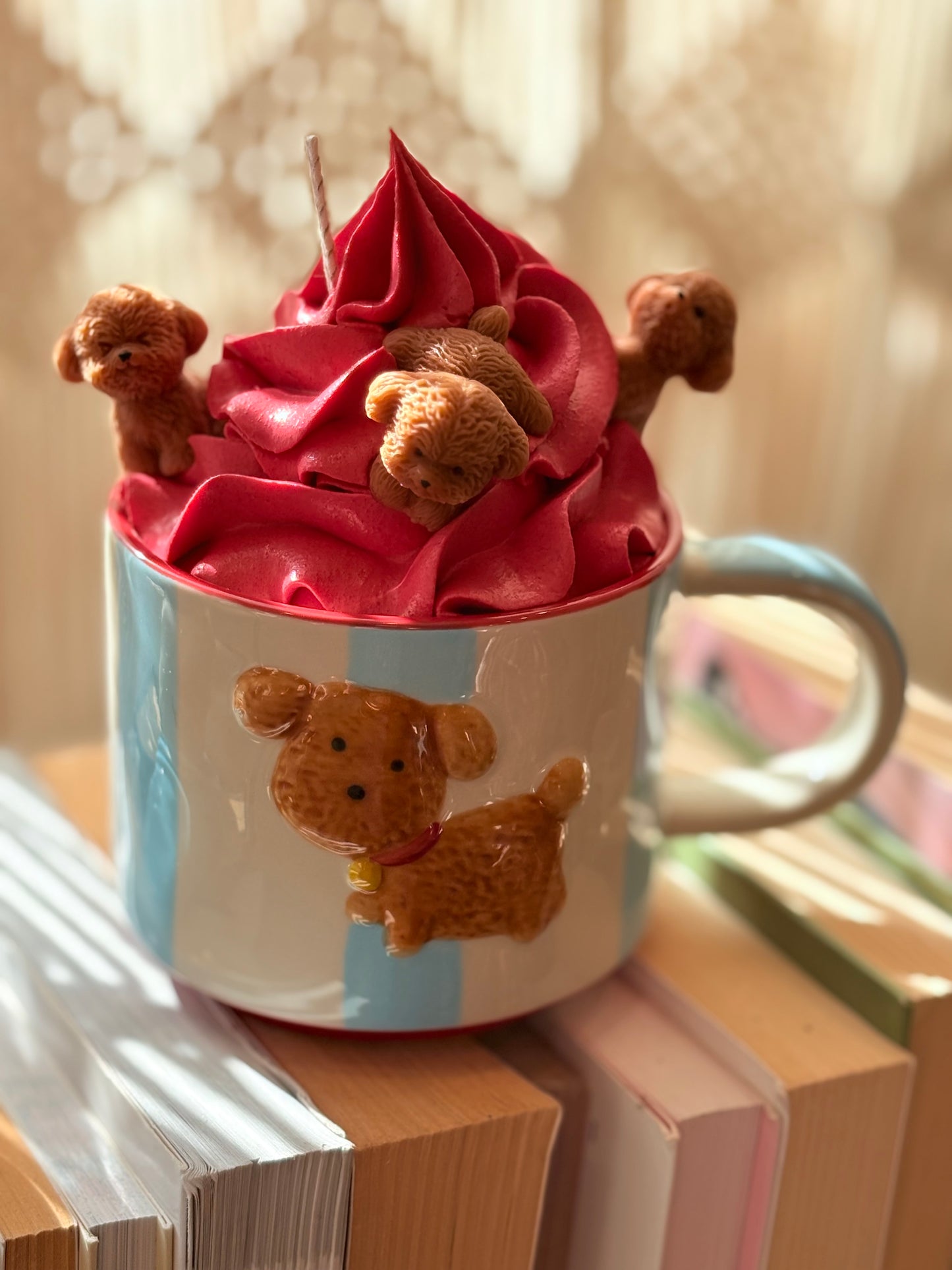 Puppy mug candle 🐾 🐶