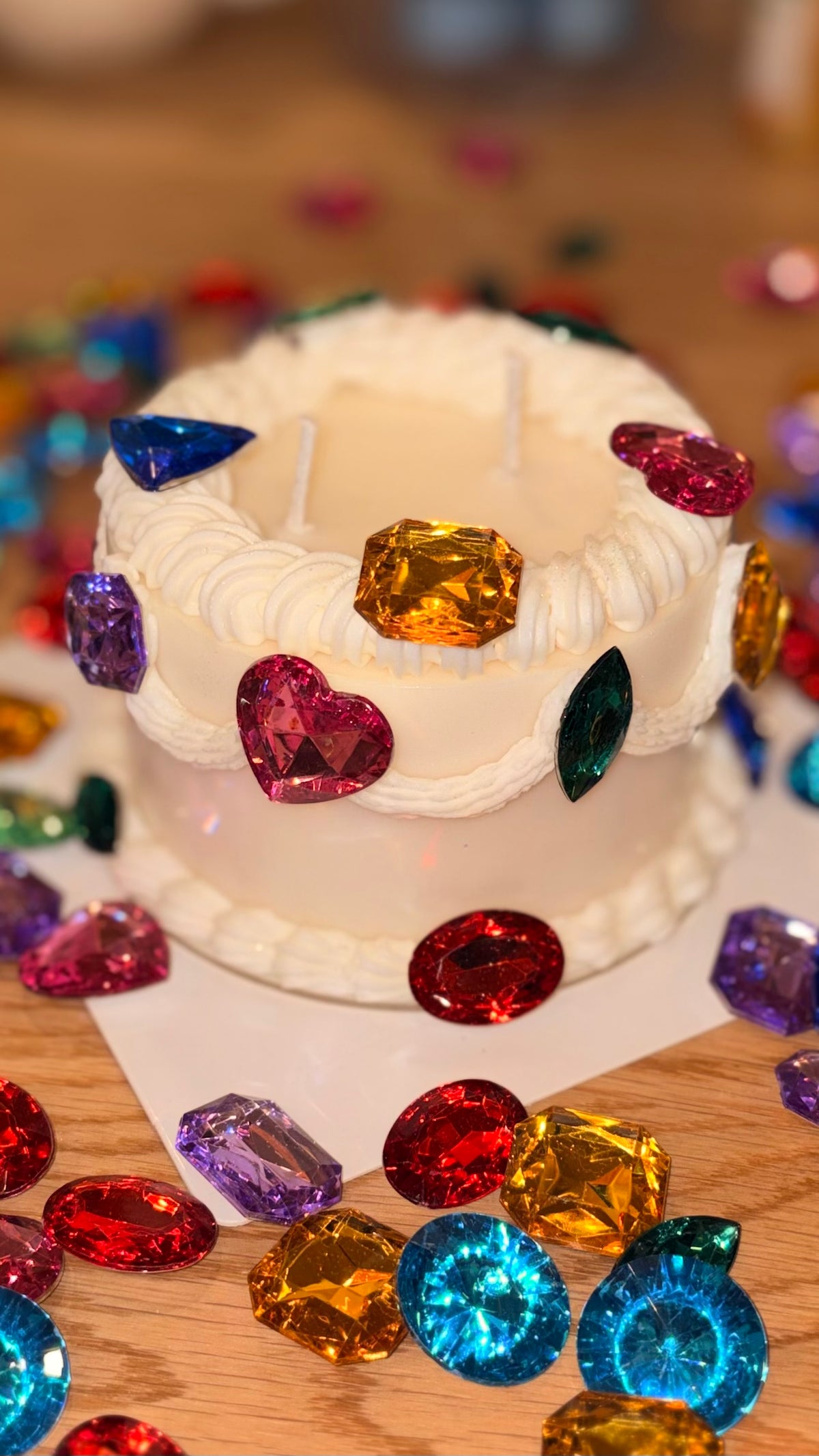 Vintage Gemstone Cake