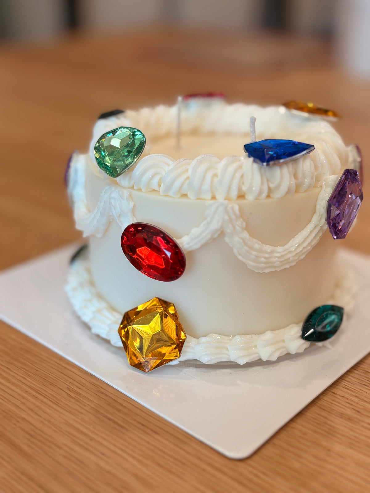 Vintage Gemstone Cake
