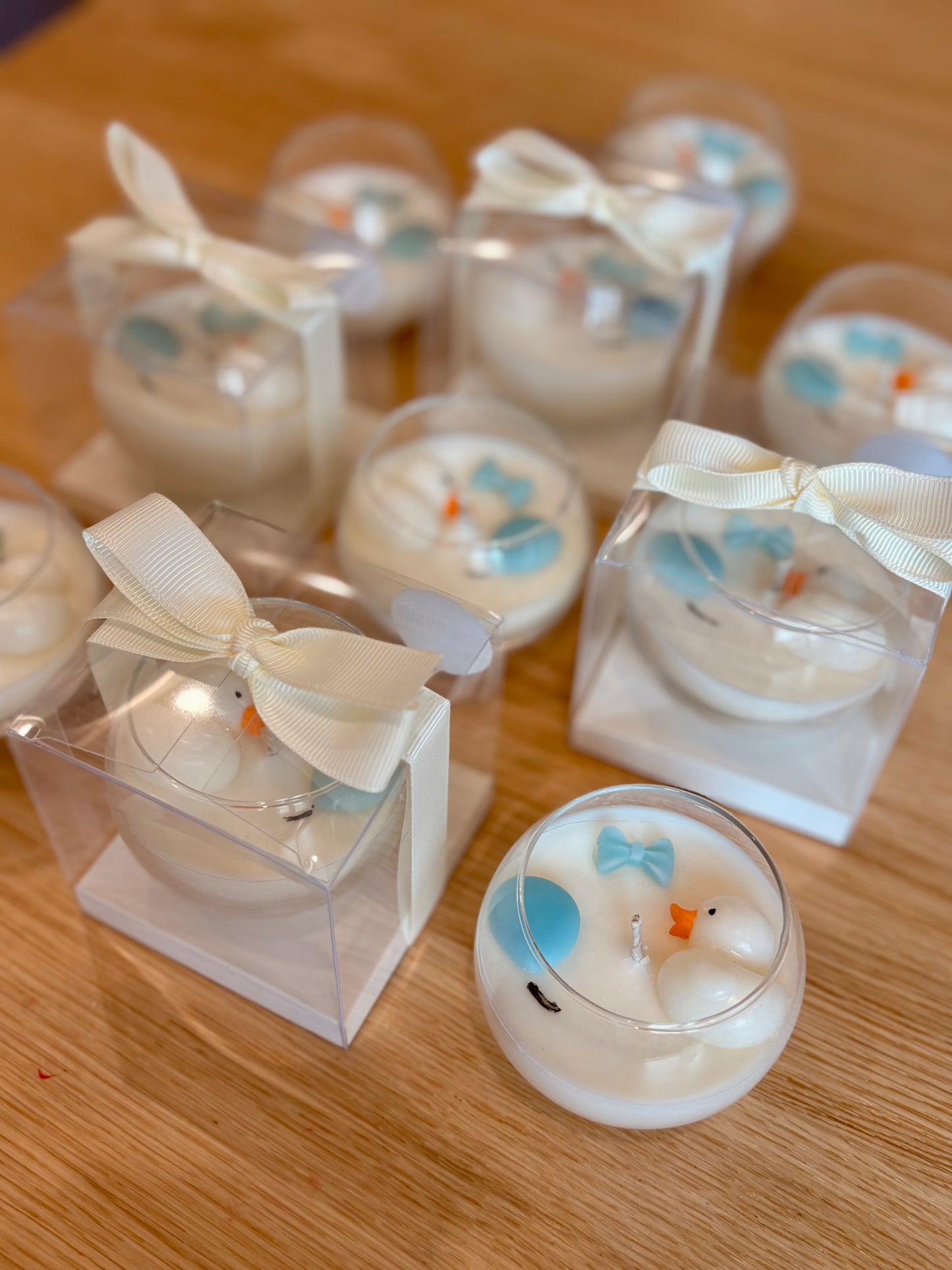 Duck candle giveaways
