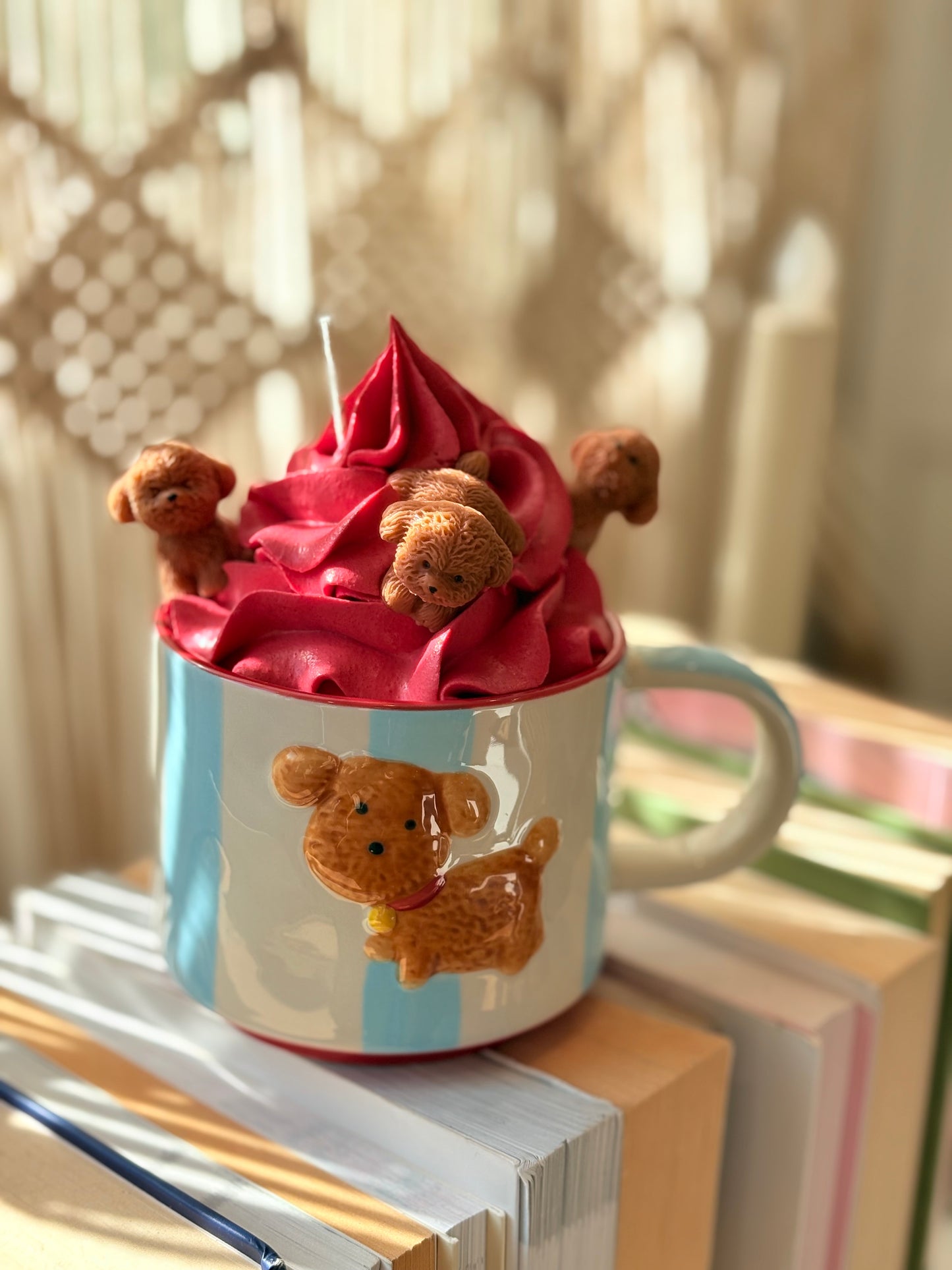 Puppy mug candle 🐾 🐶