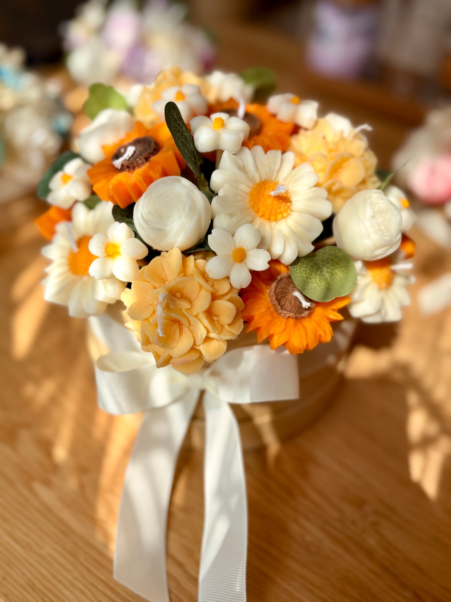Elegant XL candle bouquet
