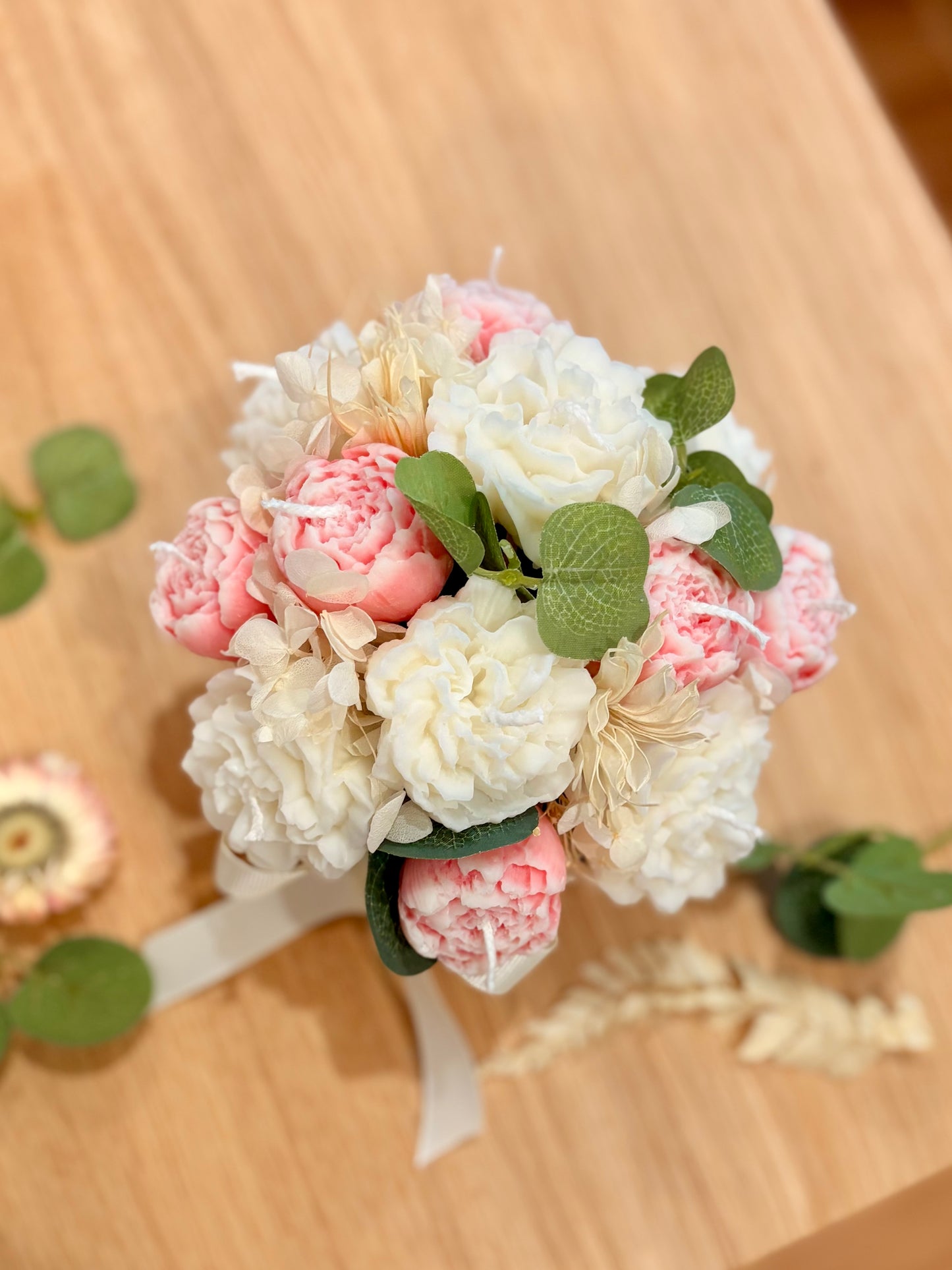 candle bouquet 🌸
