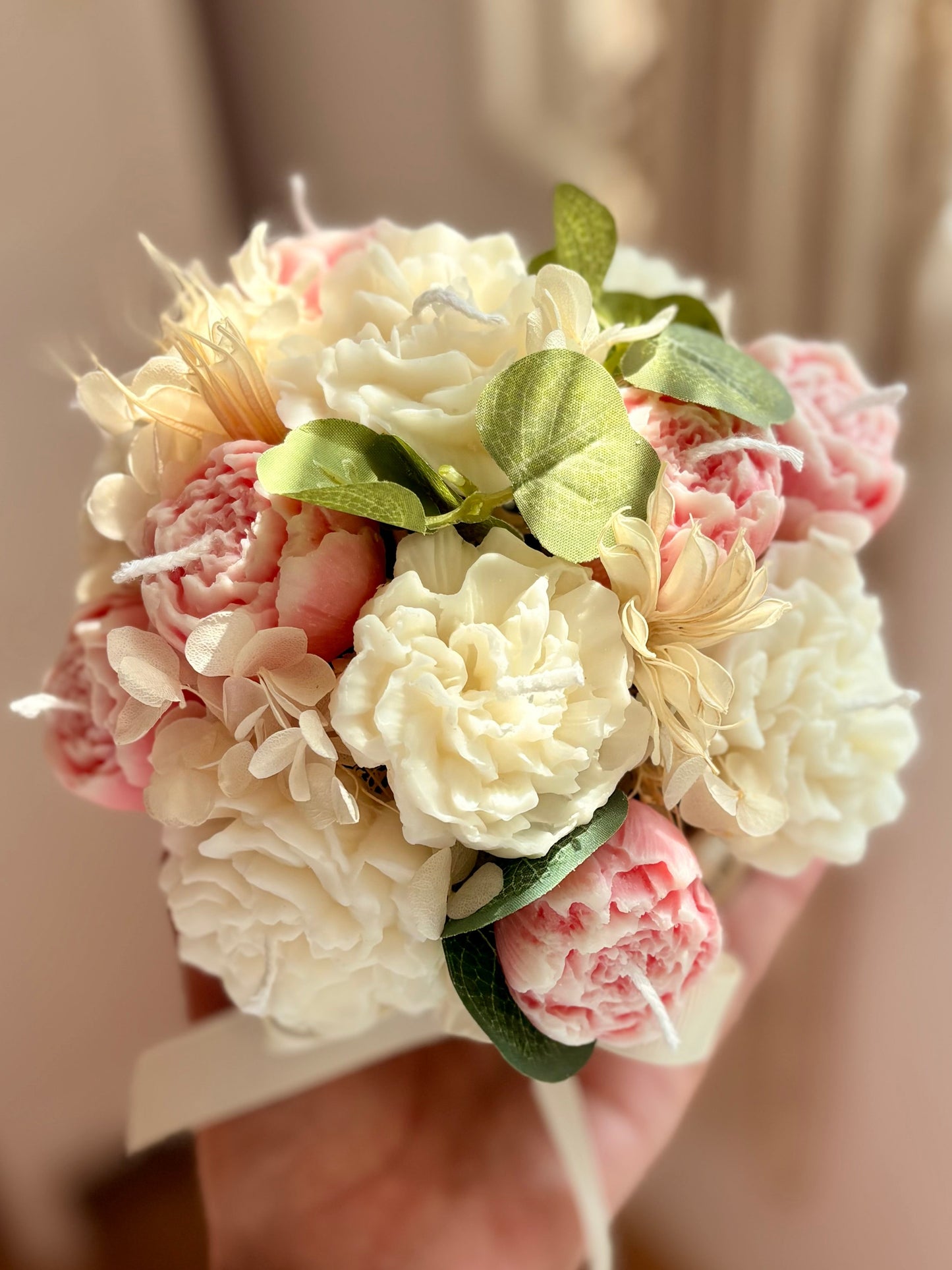 candle bouquet 🌸