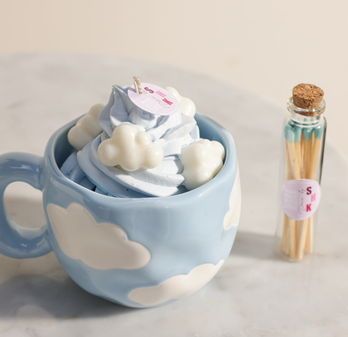 Cloud candle ☁️⛅️🌧️