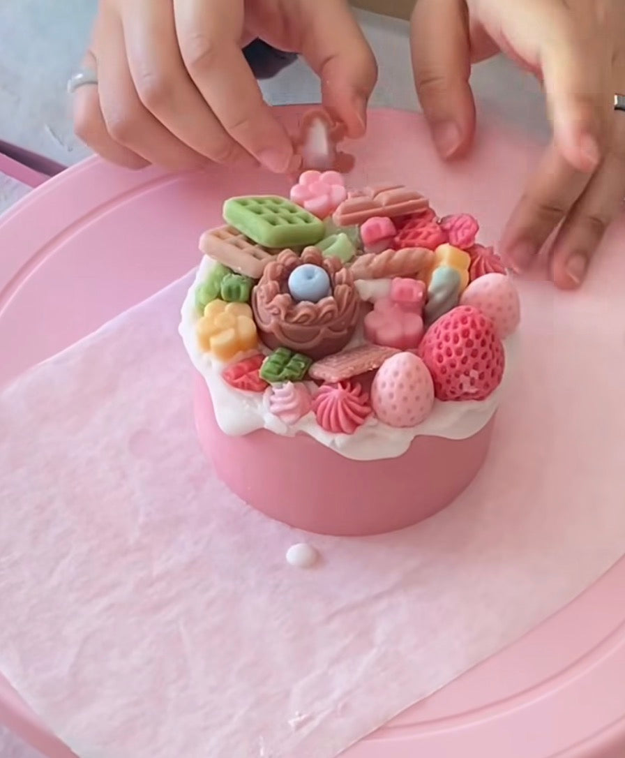 Candle cake decoration workshop
