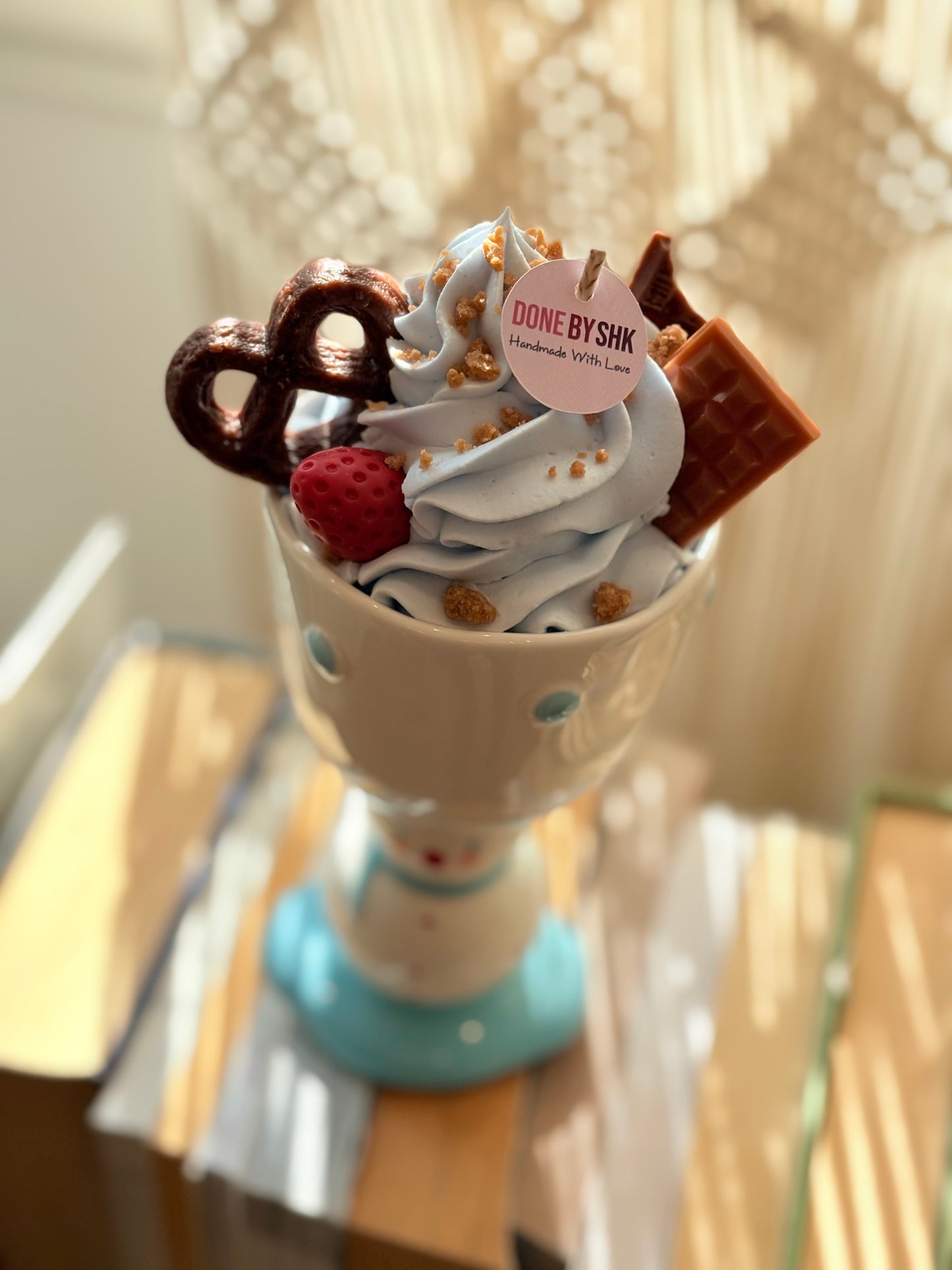 شمعة كوب الشتاء