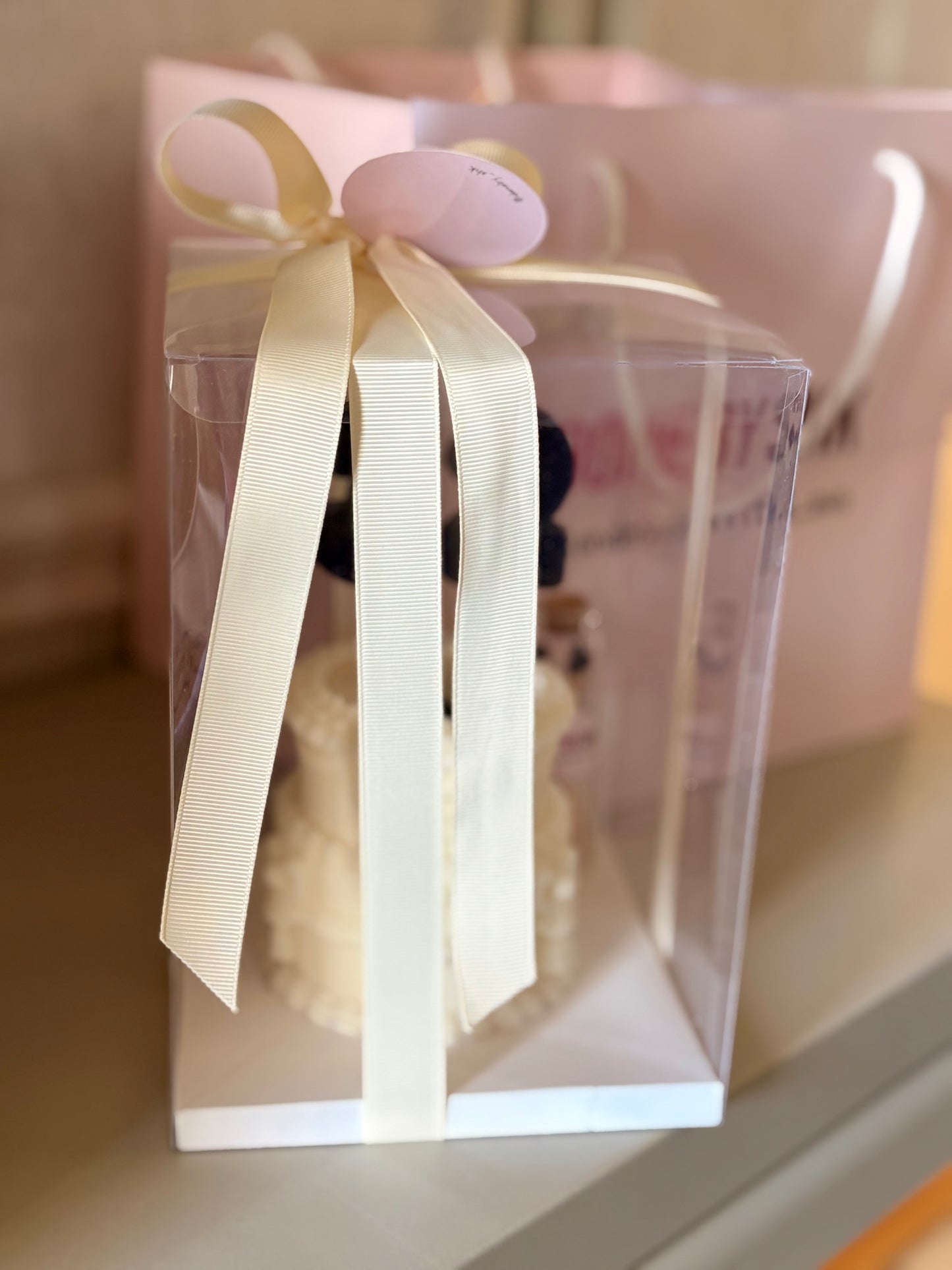 Birthday candle cake