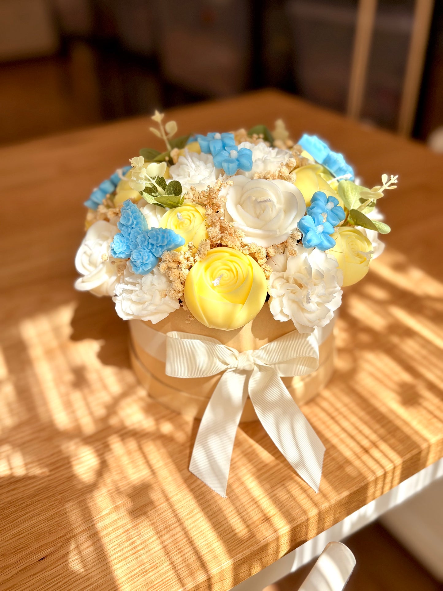 Colorful XL candle bouquet