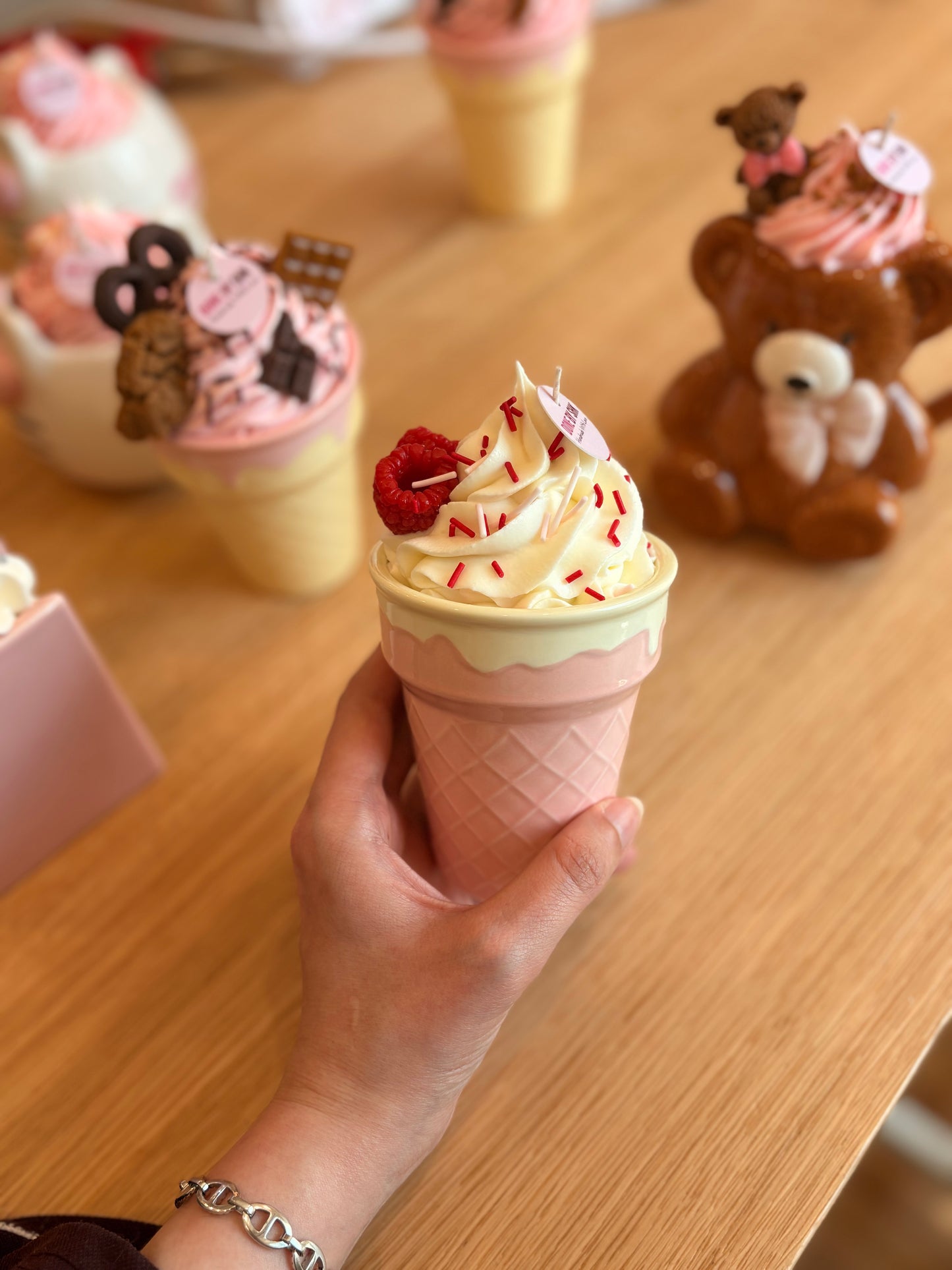 Ice cream candles