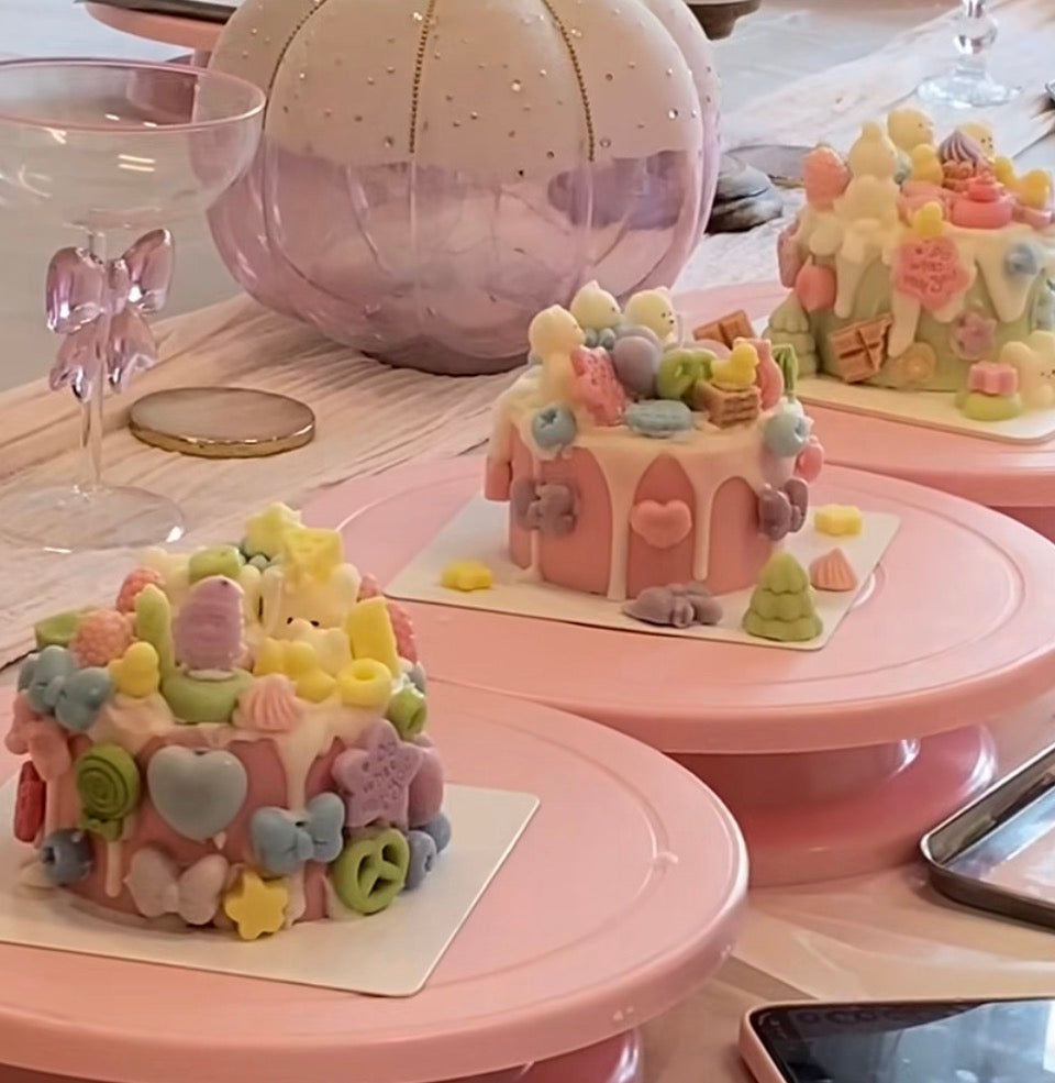 Candle cake decoration workshop