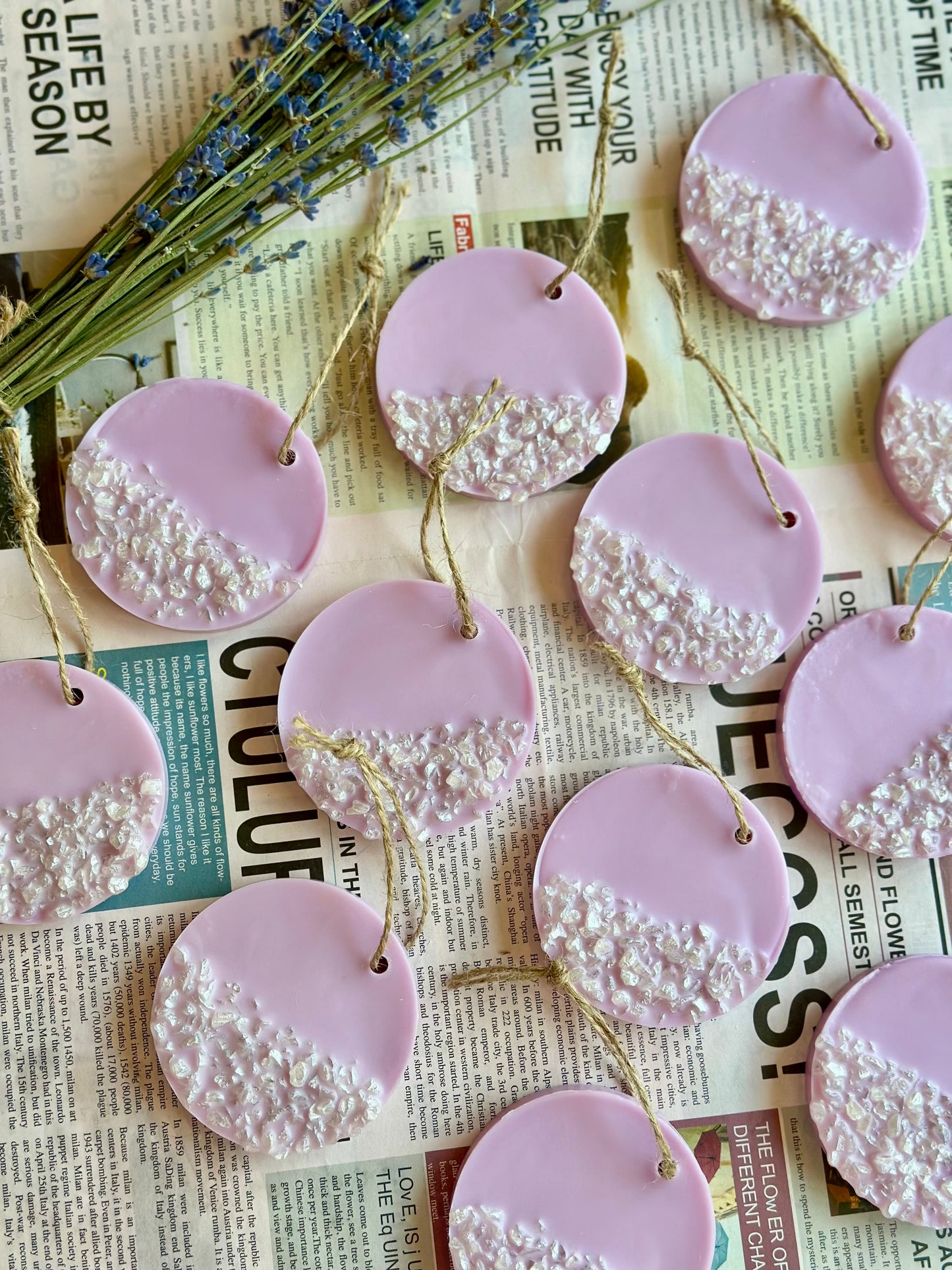 علاق اللافندر الشمعي