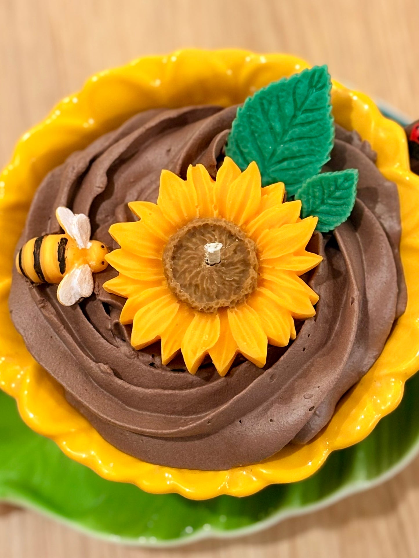 Sunflower candle mug🌻