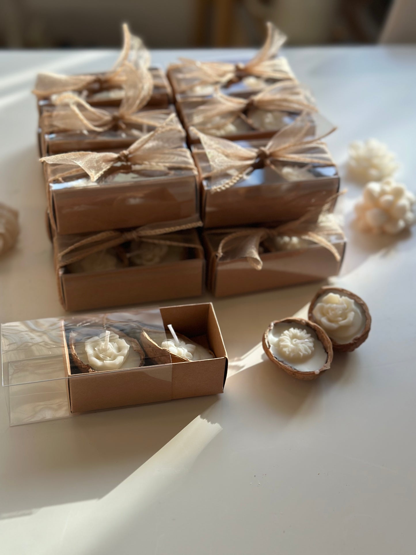 Walnut candles giveaways