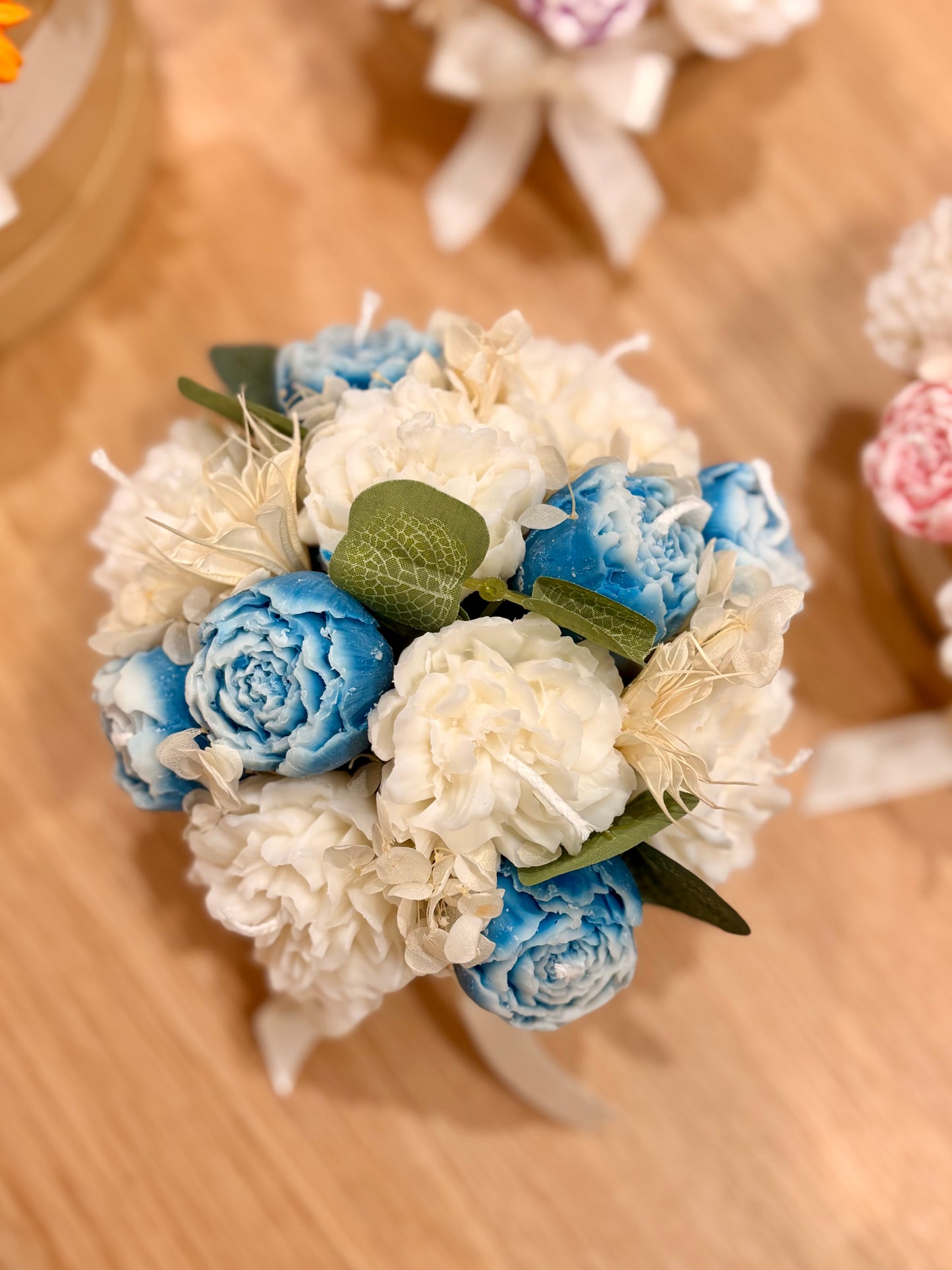 candle bouquet 🌸