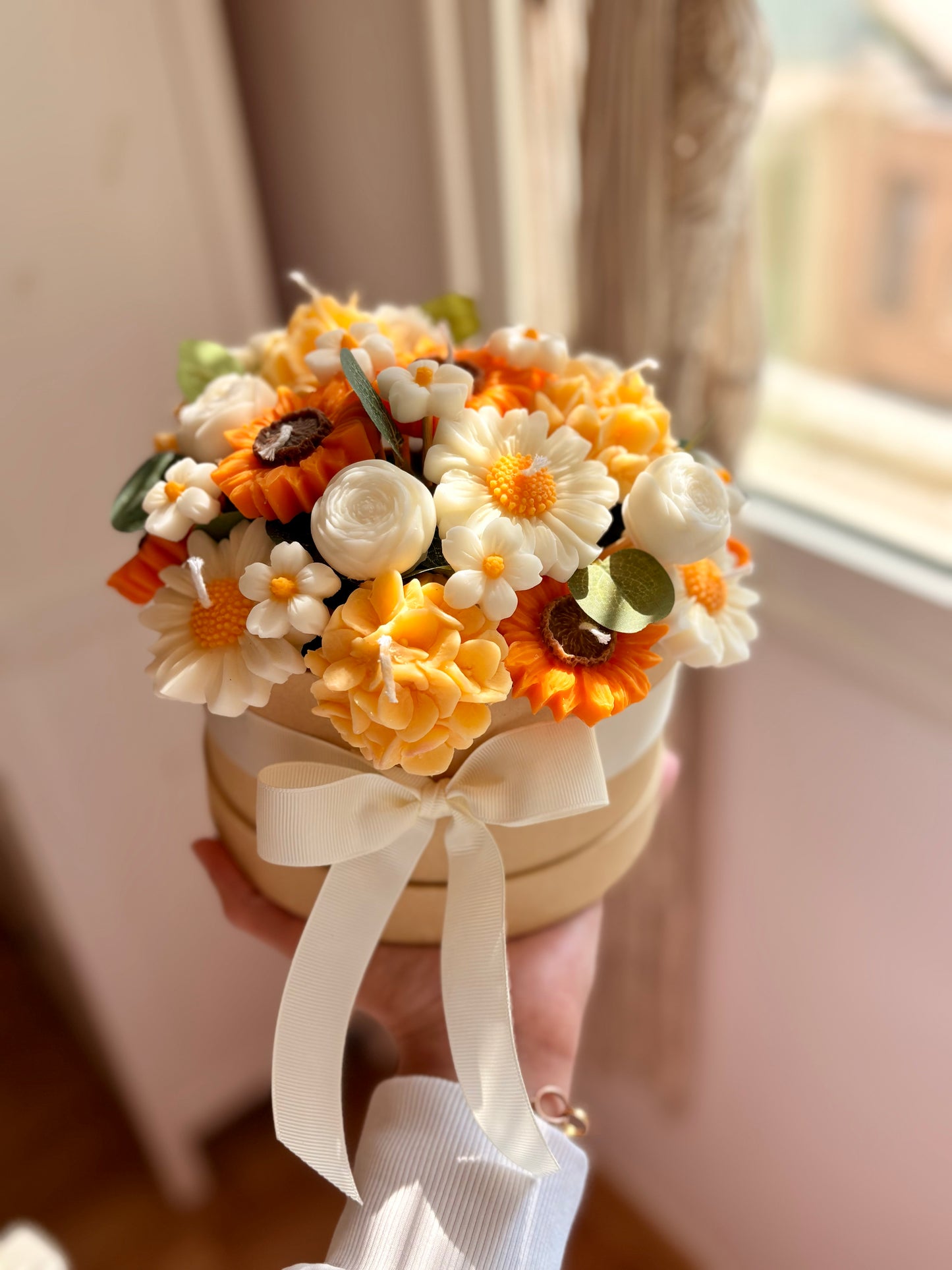 Elegant XL candle bouquet