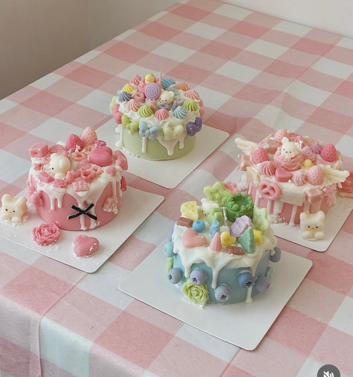 Candle cake decoration workshop